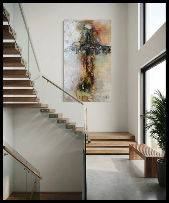 Abstract Cross Art Prints