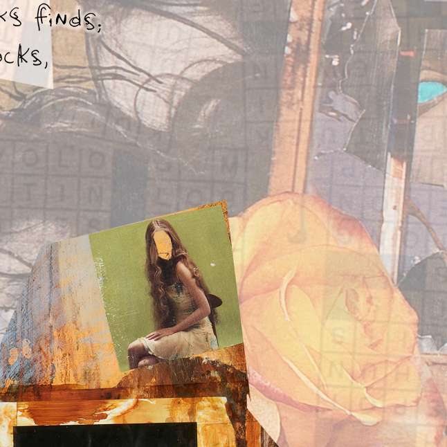 Collage Scripture Art<br>Canvas Print<br> Ask