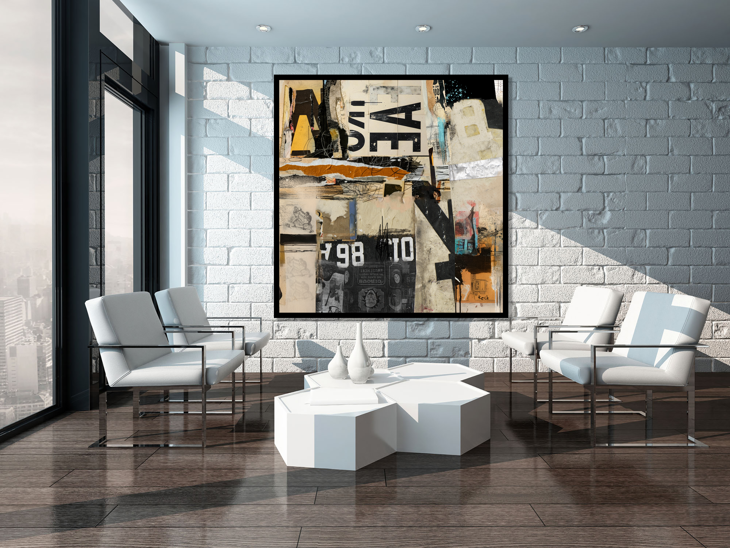 #042501 <br> Not My Monkeys Not My Circus <br> Canvas Art Print