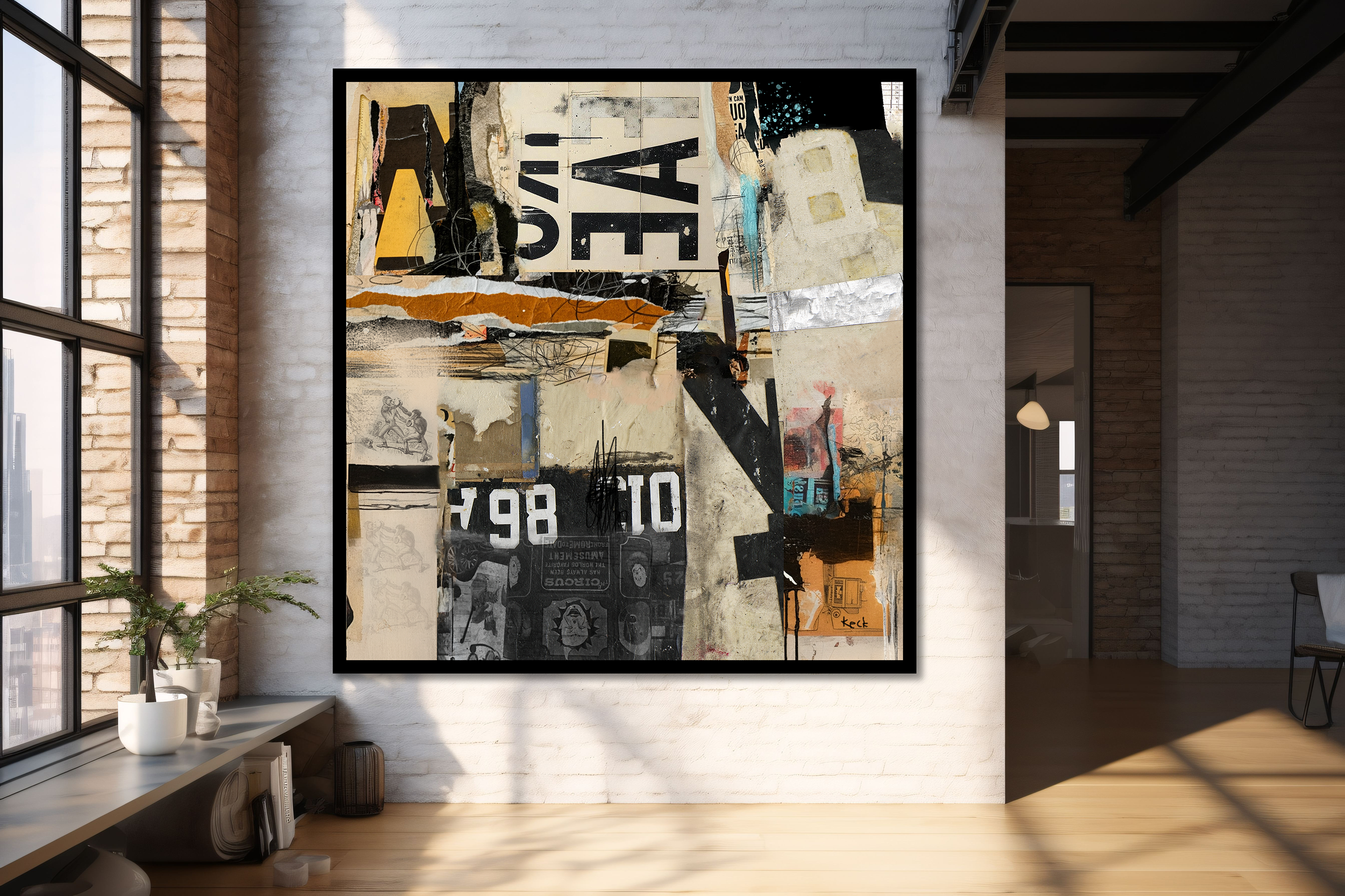 #042501 <br> Not My Monkeys Not My Circus <br> Canvas Art Print