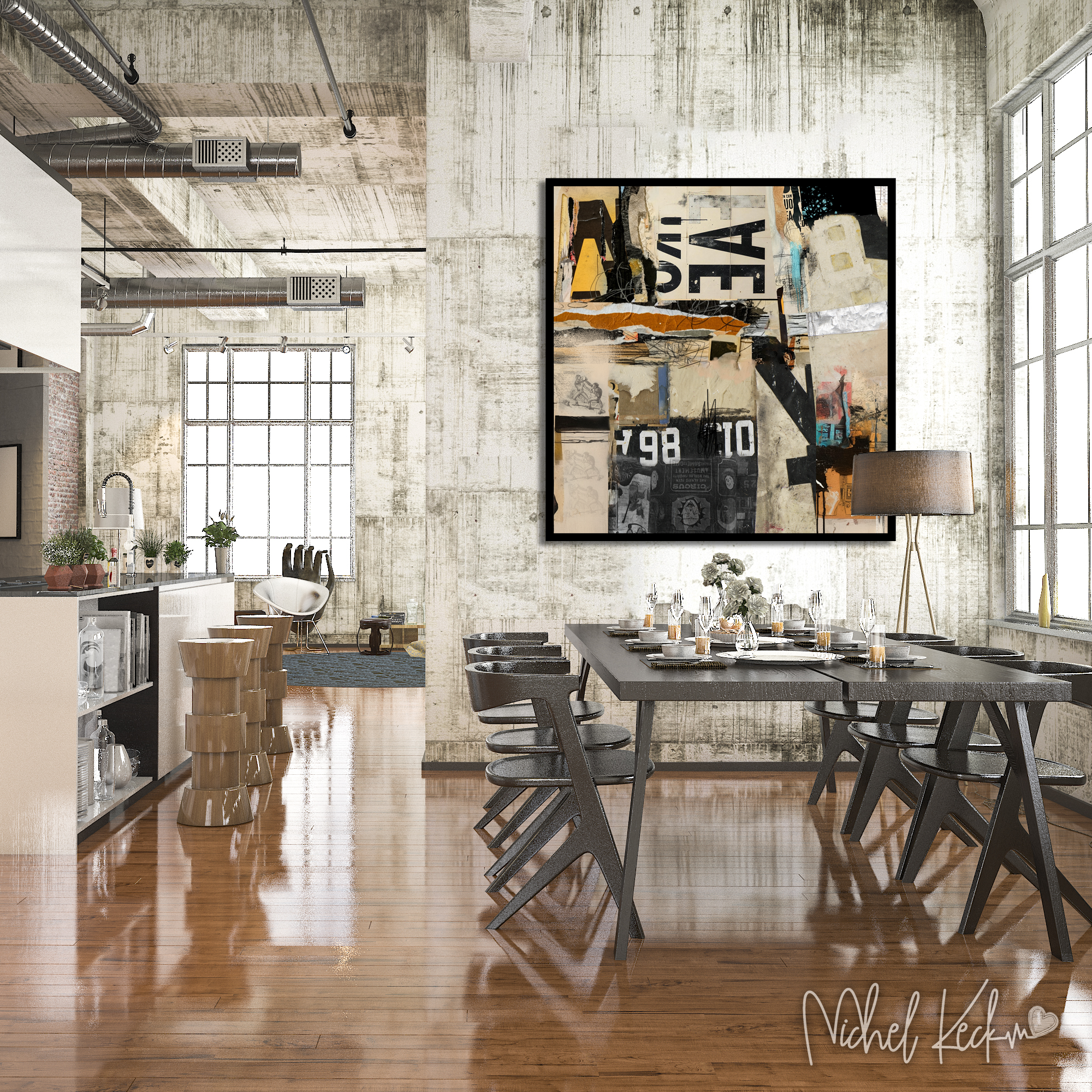 #042501 <br> Not My Monkeys Not My Circus <br> Canvas Art Print