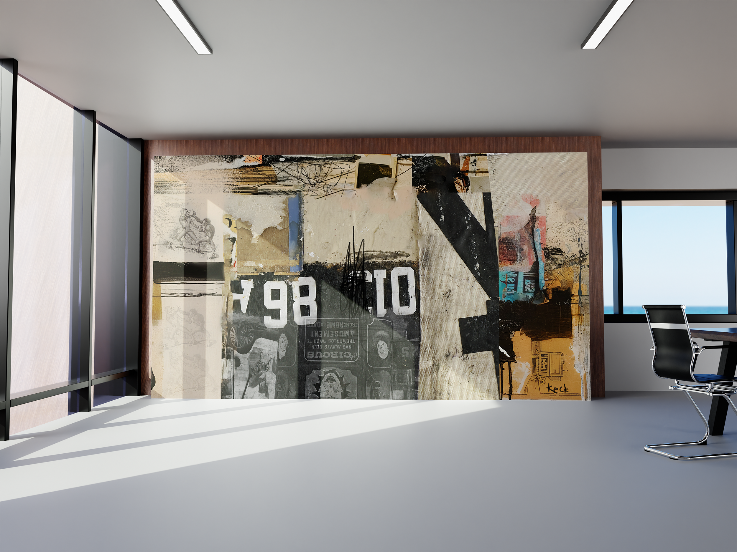 #042501 <br> Not My Monkeys Not My Circus <br> Canvas Art Print