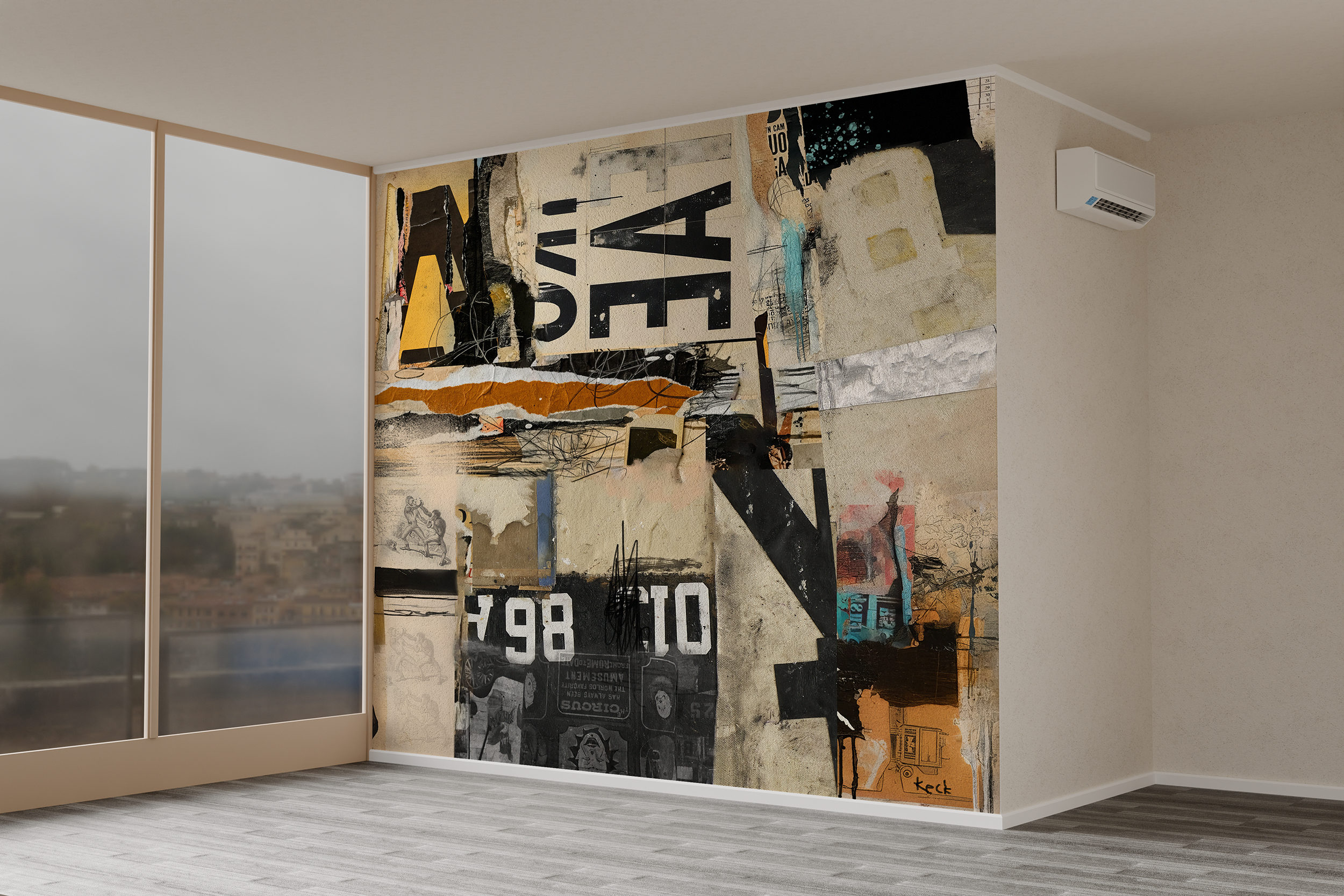 #042501 <br> Not My Monkeys Not My Circus <br> Canvas Art Print