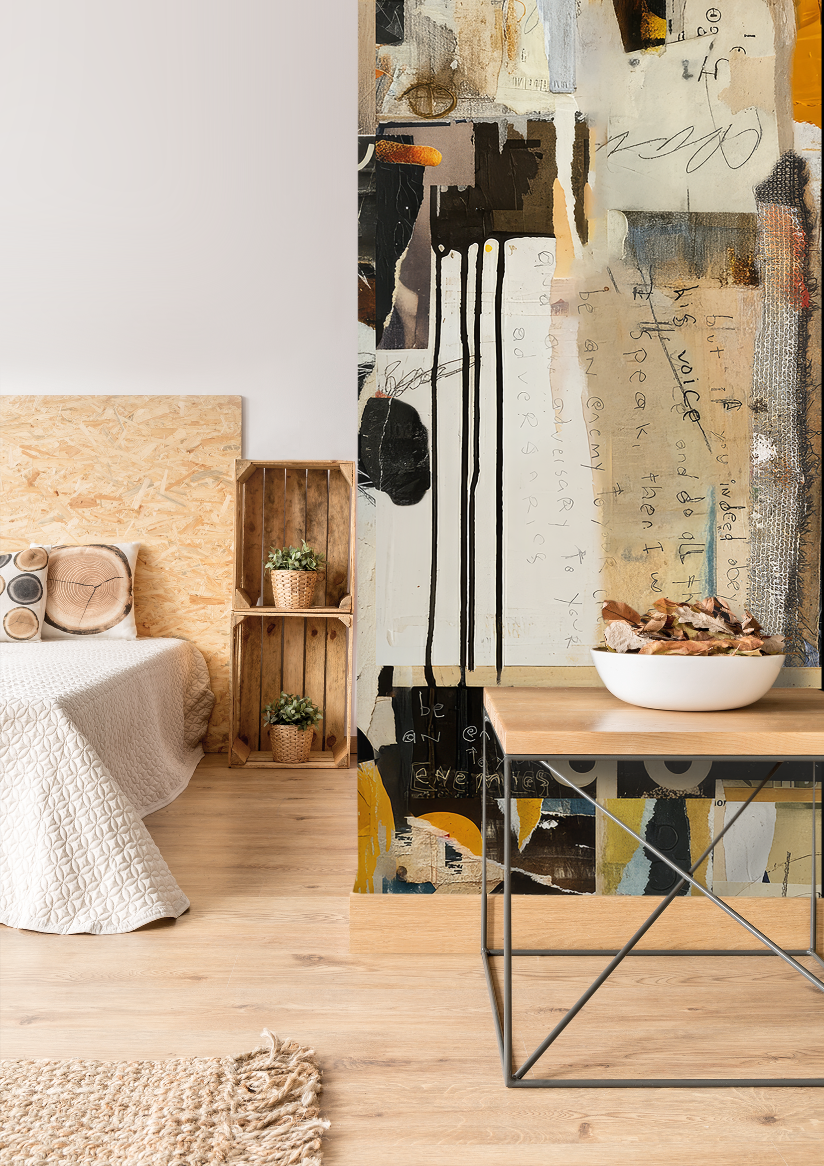 Collage Scripture Art<br>Canvas Print<br> Exodus 23:22