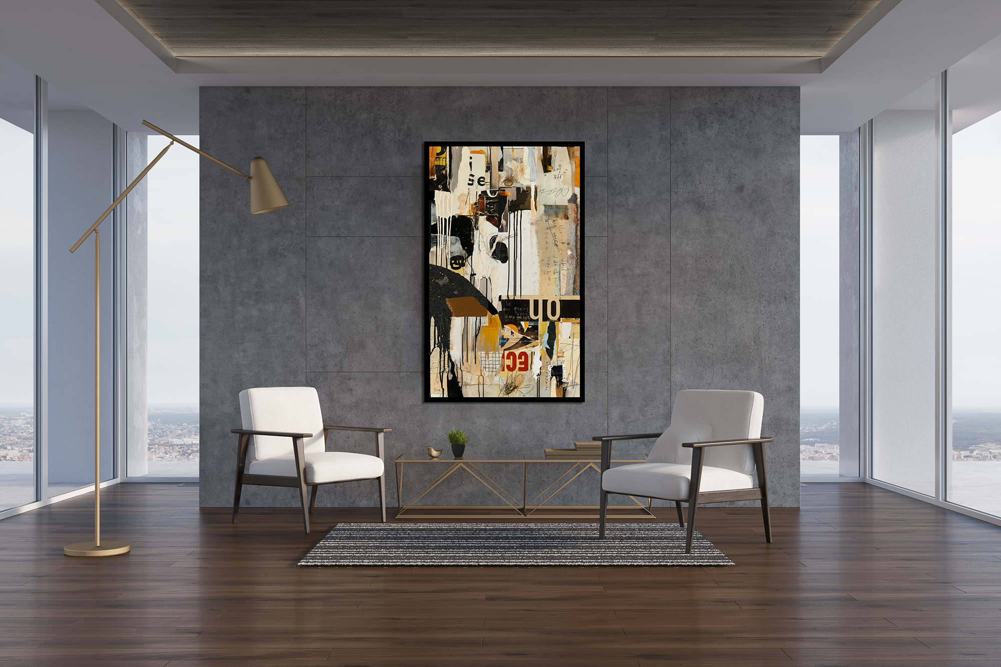 Collage Scripture Art<br>Canvas Print<br> Exodus 23:22