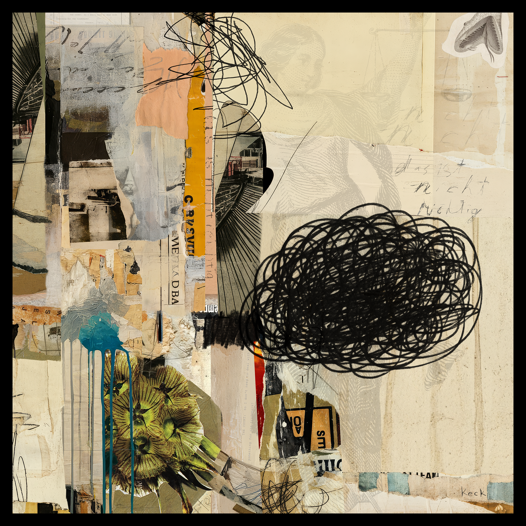 #042505 <br> Das Ist Nicht Richtig <br> Canvas Art Print