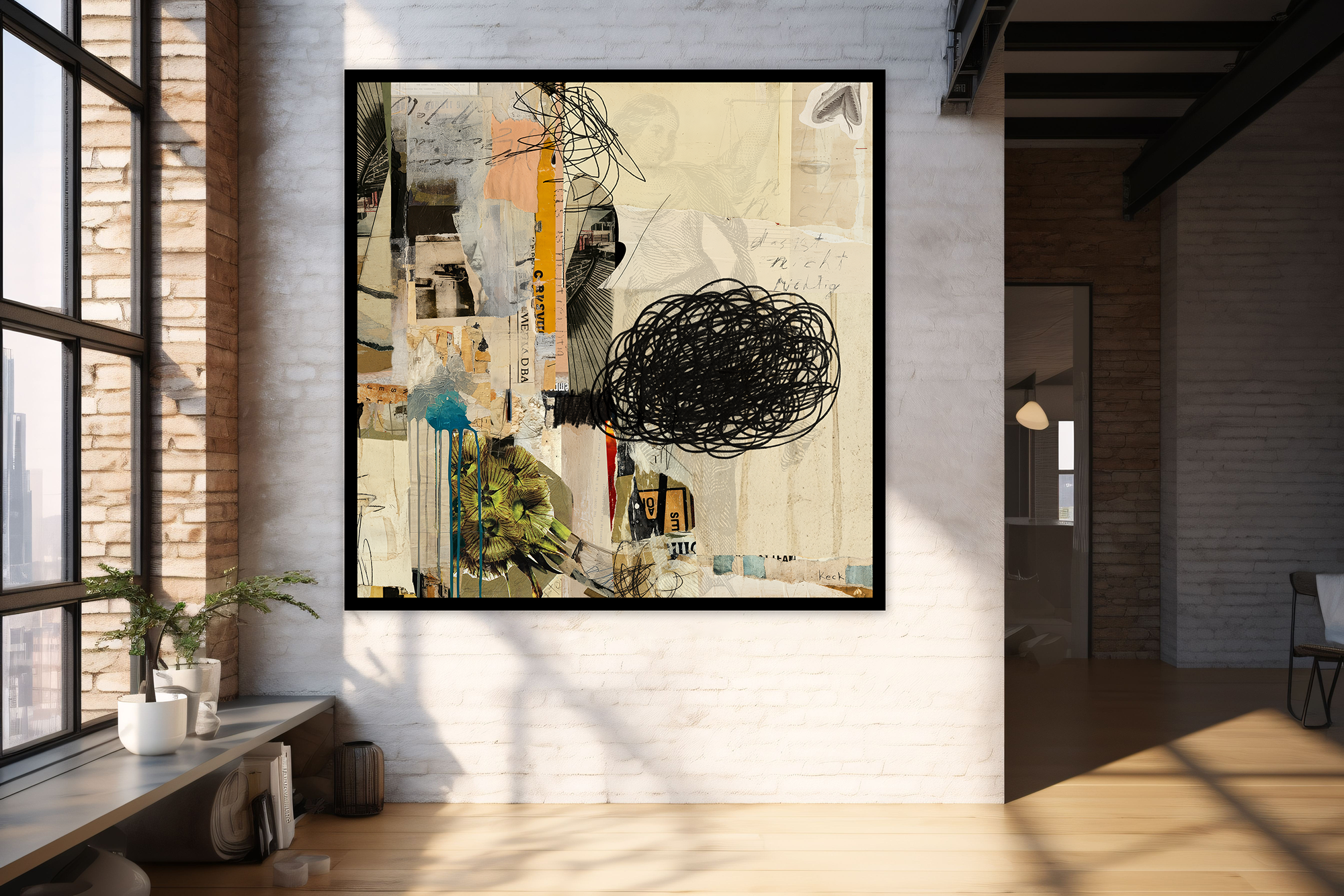 #042505 <br> Das Ist Nicht Richtig <br> Canvas Art Print