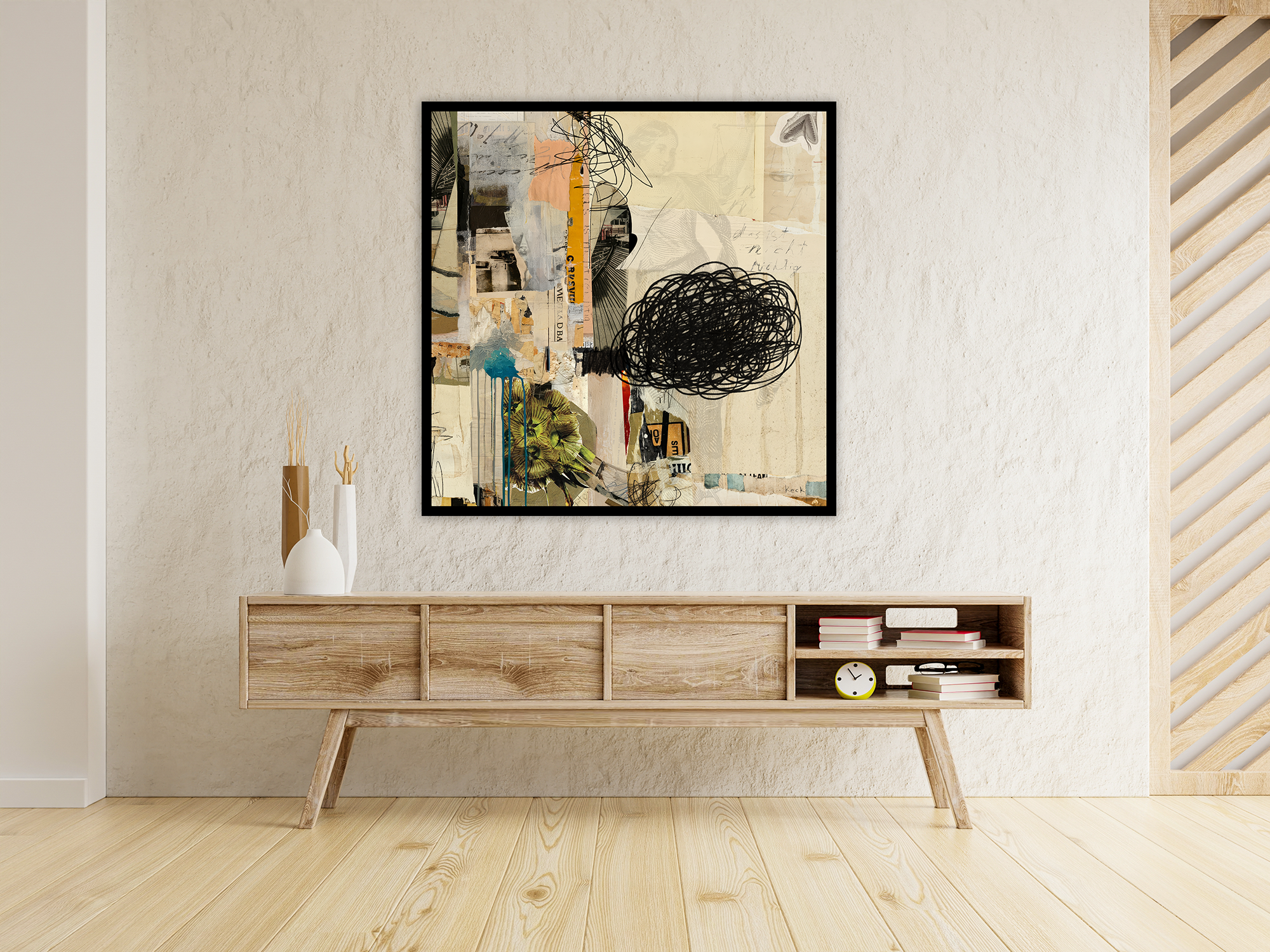 #042505 <br> Das Ist Nicht Richtig <br> Canvas Art Print