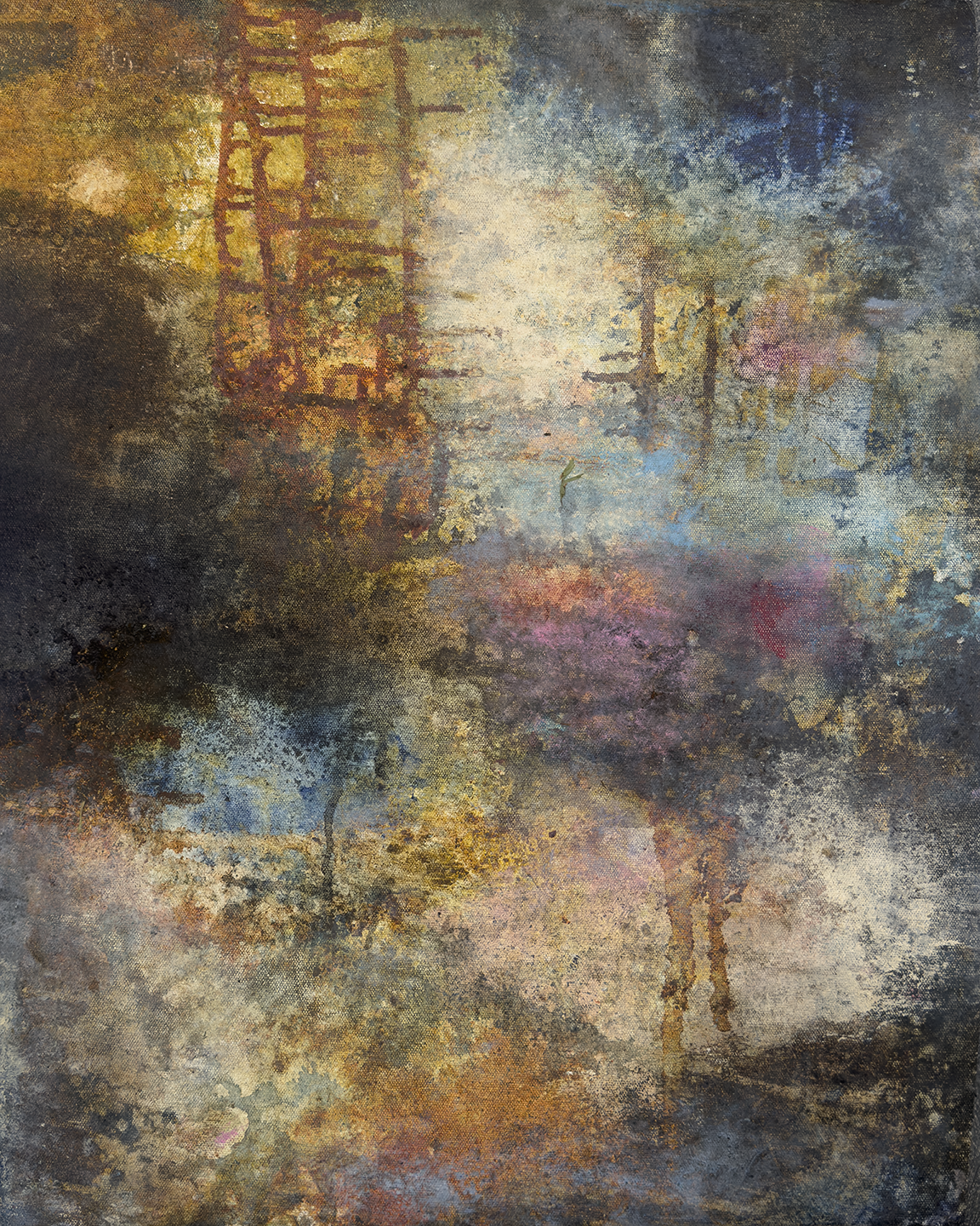 Abstract Canvas Art Print <br> Title: Nothing To Lose