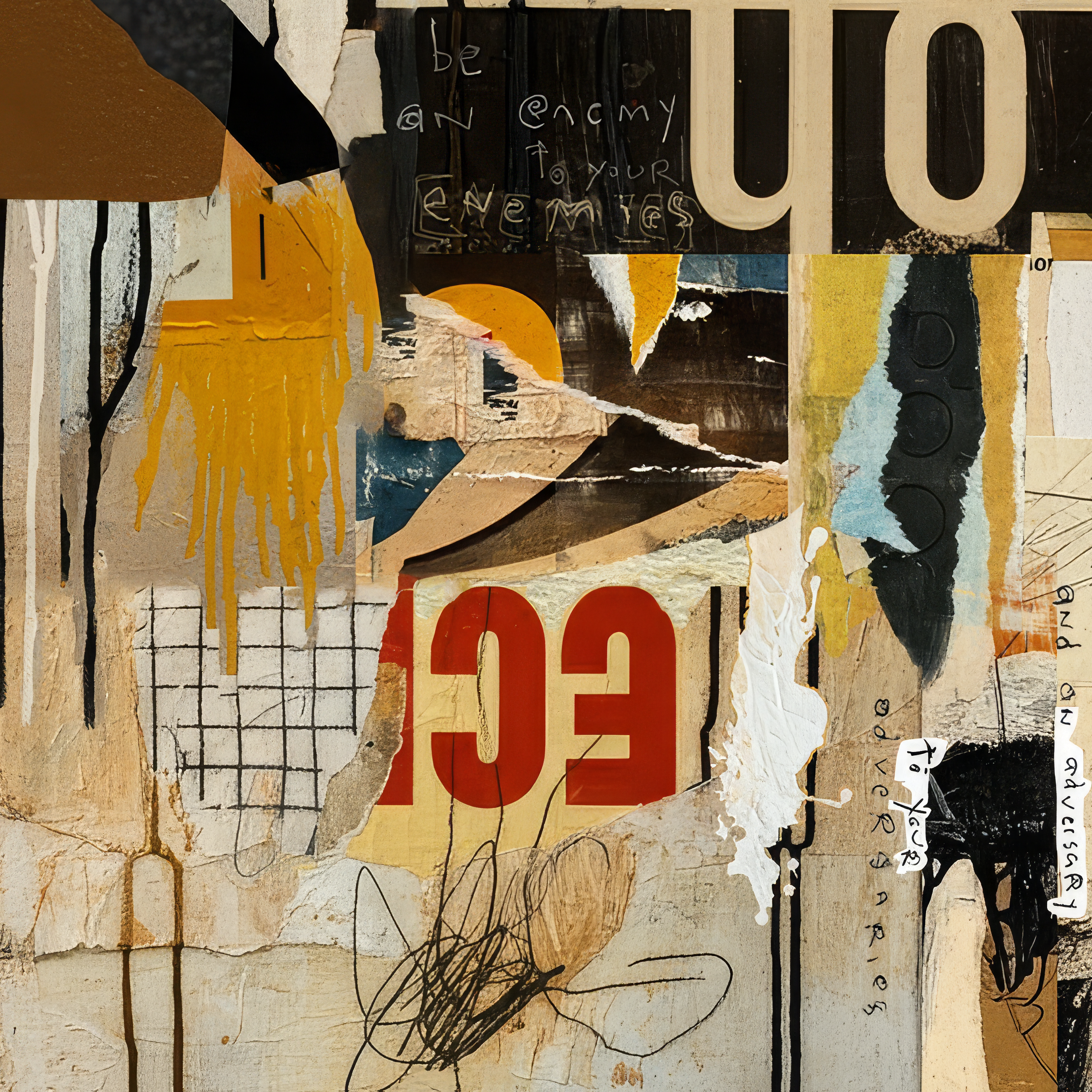 Modern and contemporary scripture art by Michel Keck.  Scripture artworks in contemporary mixed media abstract art.