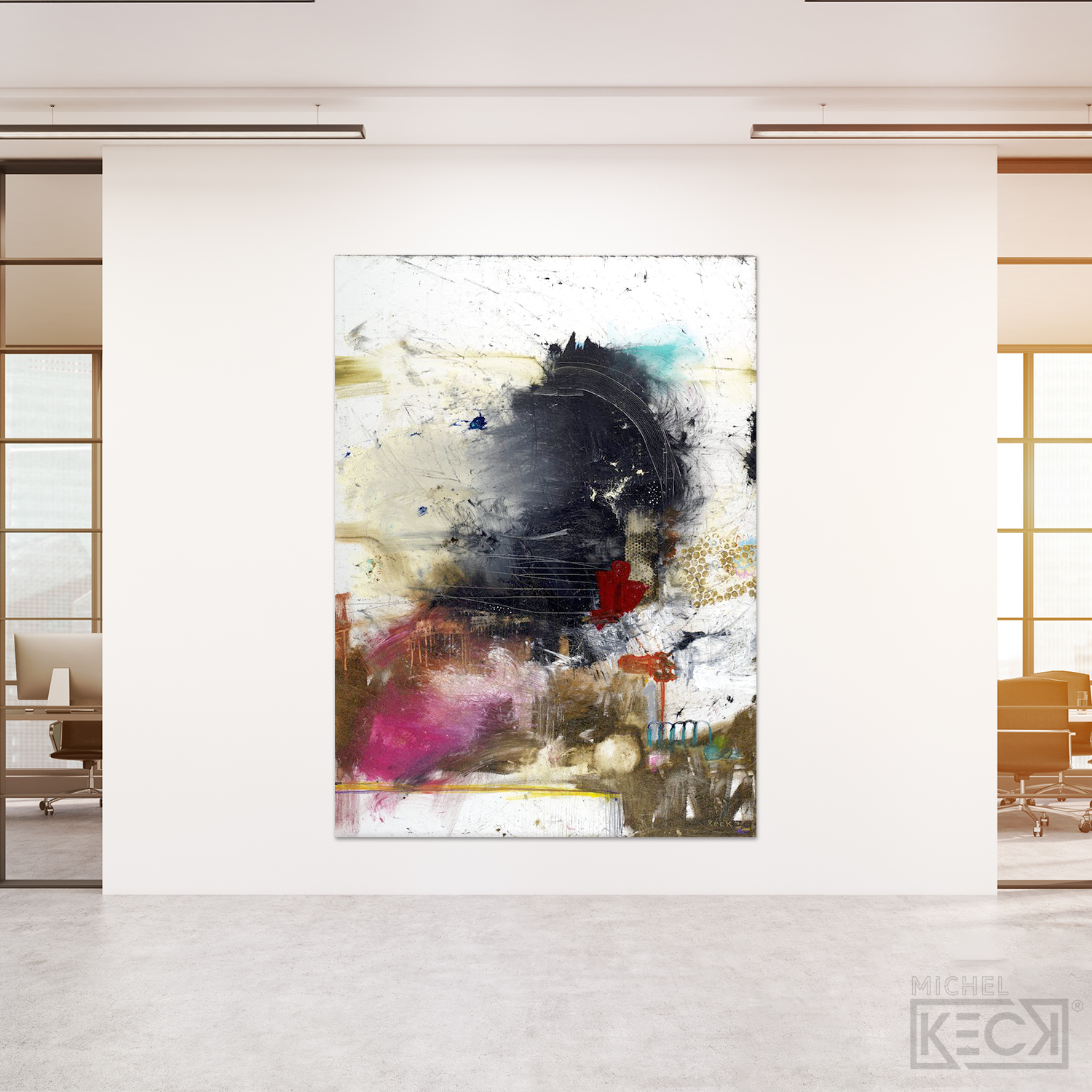 #100801 <br>Abstract Art Canvas Print <br> Title: If That's The Way You Want It