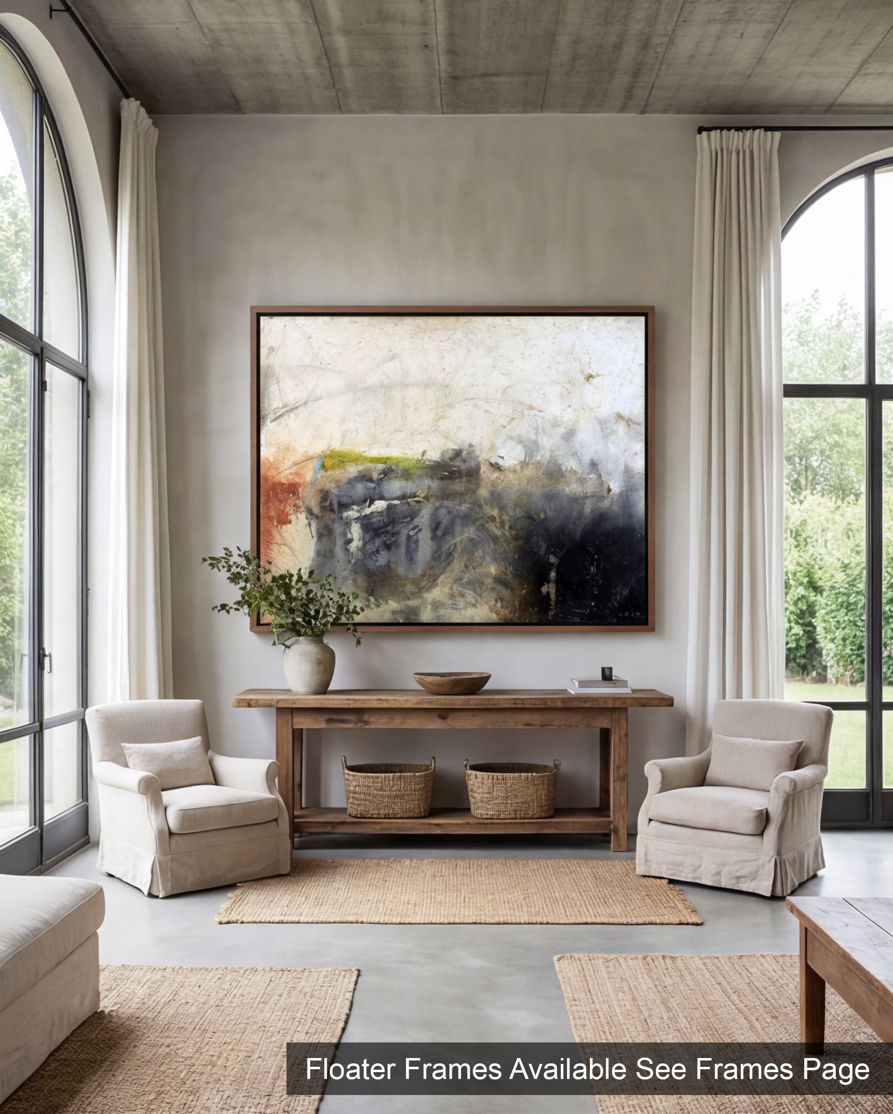 Dark, Brooding & Moody <br>Abstract Art Canvas Print<br> Just Scratching the Surface