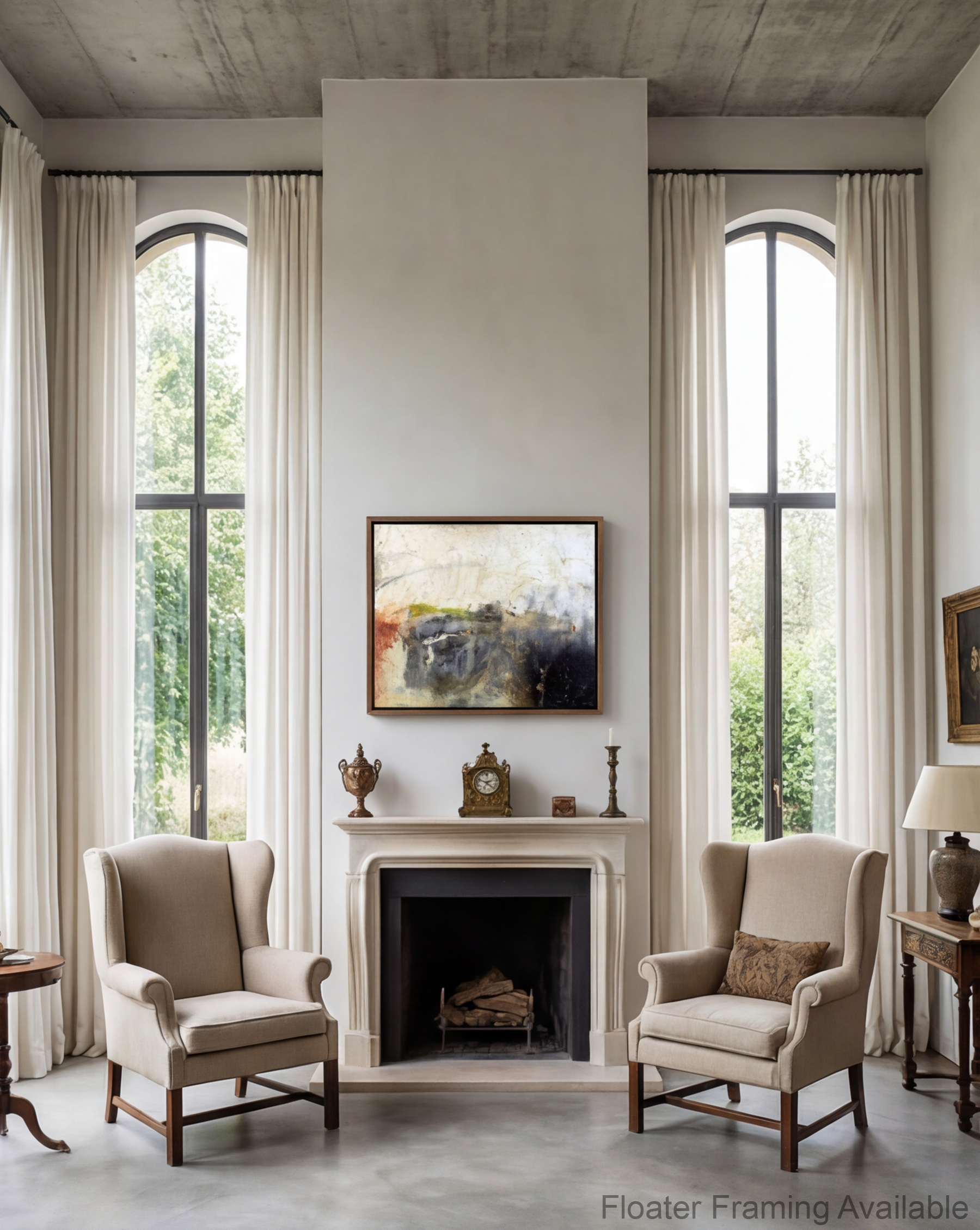 Dark, Brooding & Moody <br>Abstract Art Canvas Print<br> Just Scratching the Surface