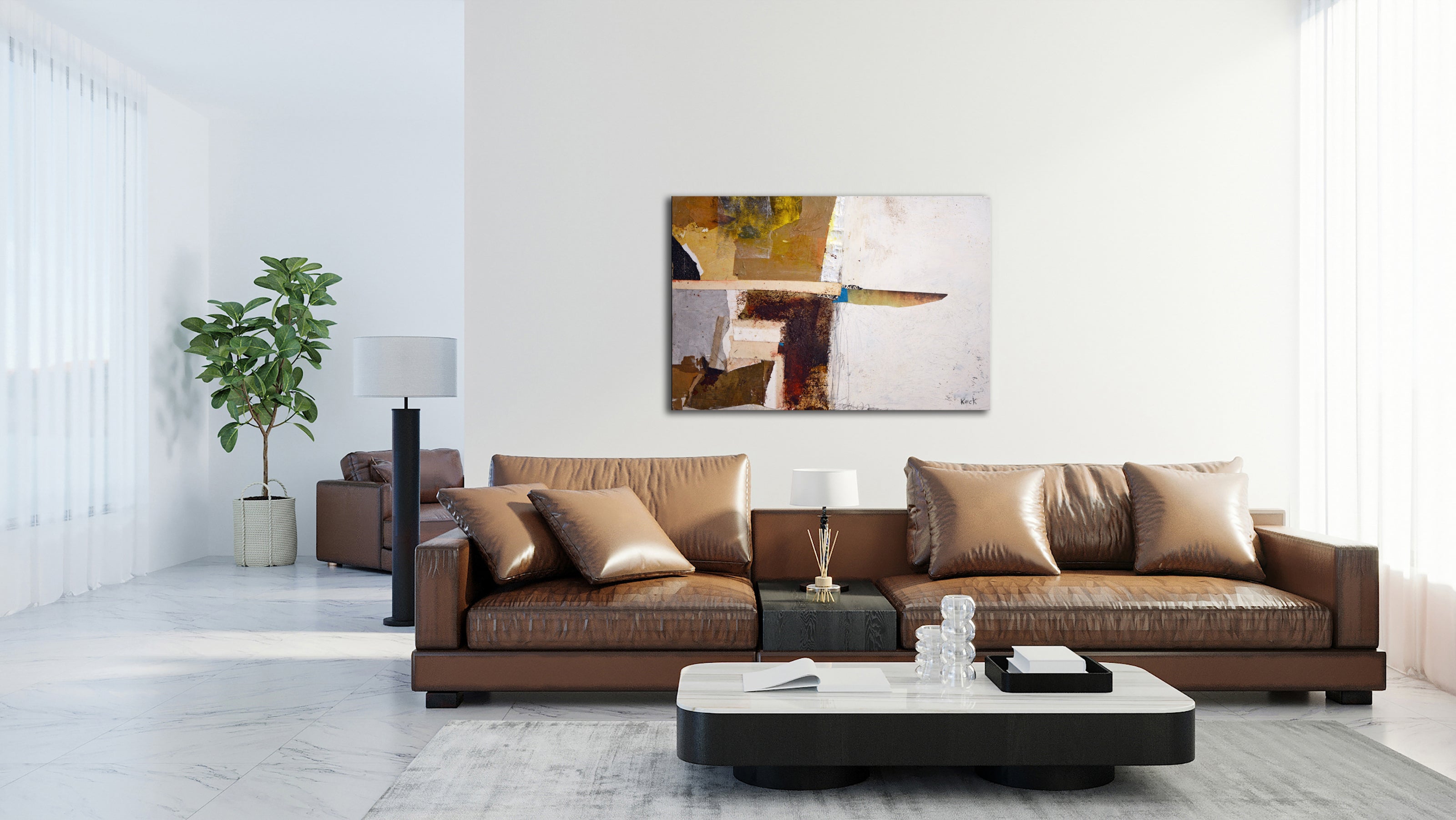 Original Mixed Media<br>Painting on Canvas<br>Title: To Be Continued