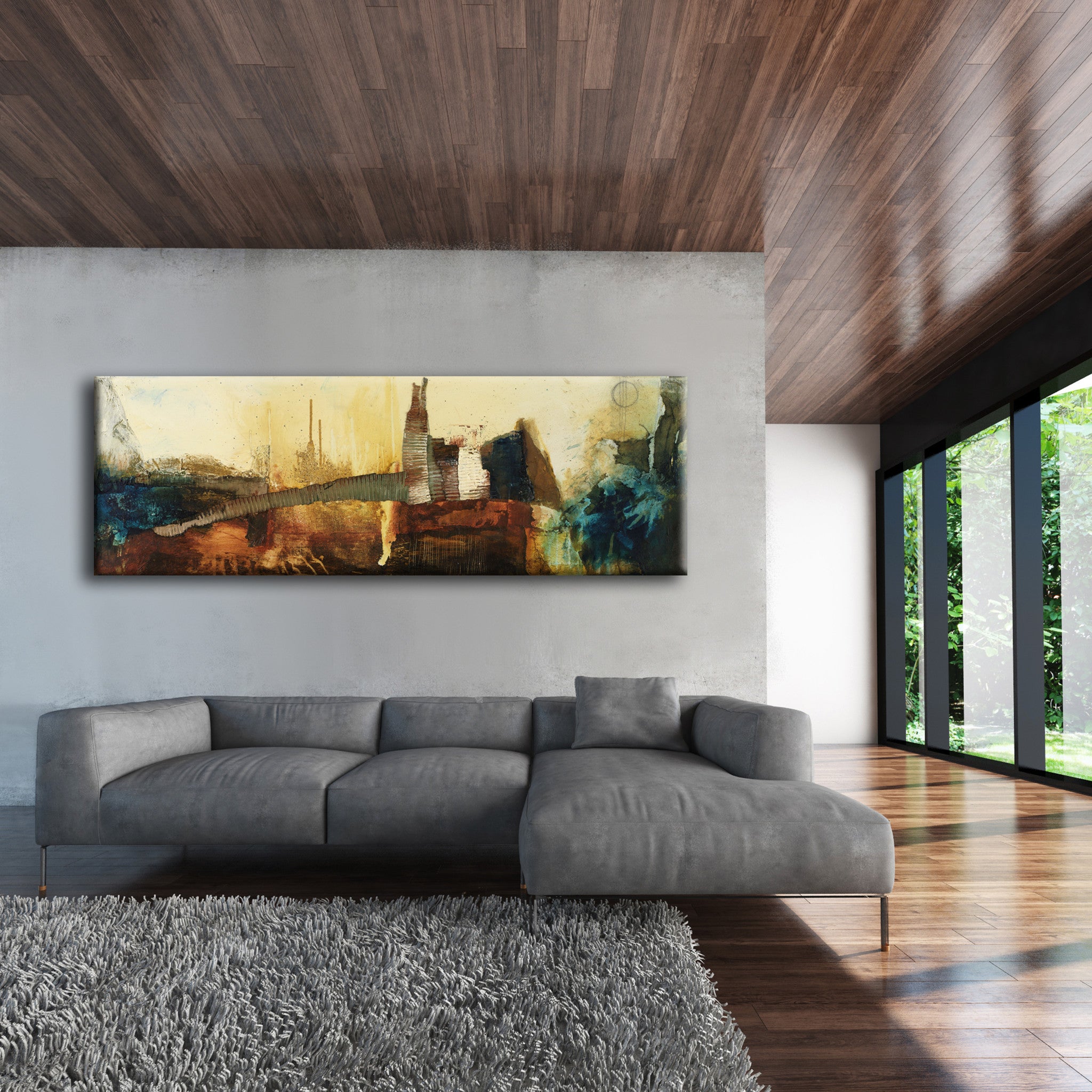 Large abstract art canvas prints. 