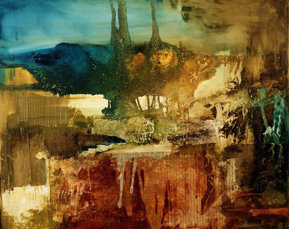 Organic, Raw Earth Tones<br>Abstract Art Canvas Print <br>Come Back To Bed