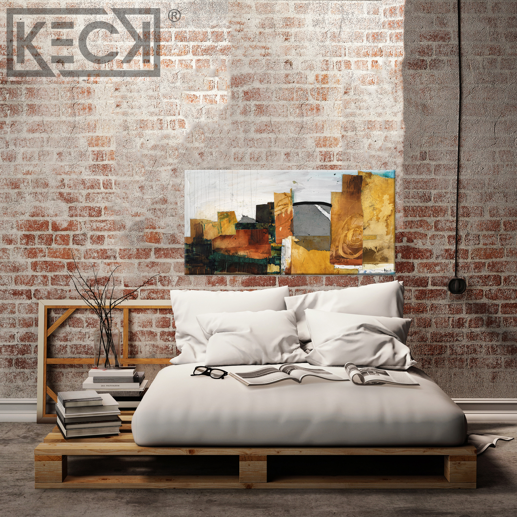 #010719 <br> Views of the City III<br> Canvas Art Print