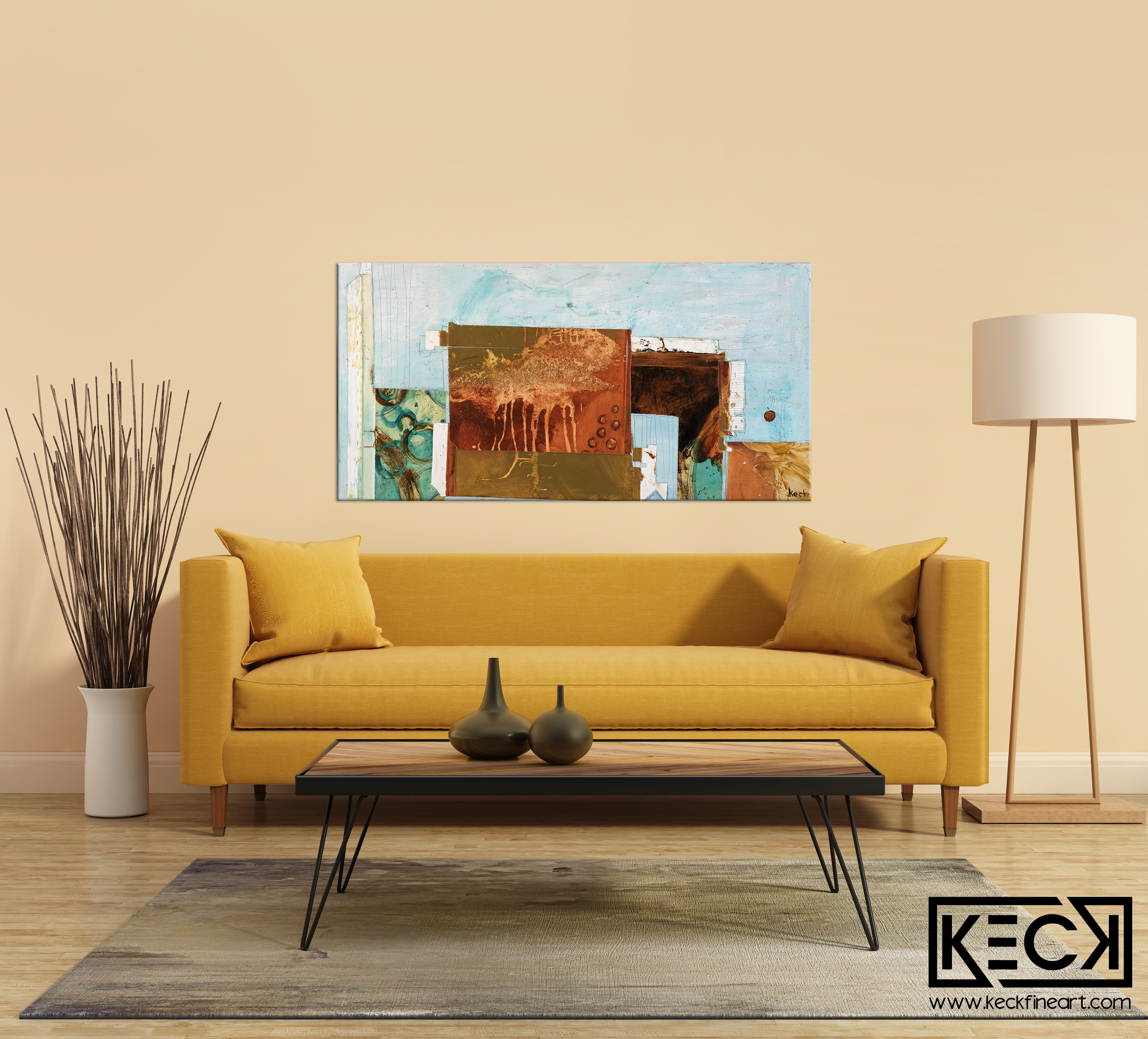 #010720 <br> Views of the City IV <br>Canvas Art Print