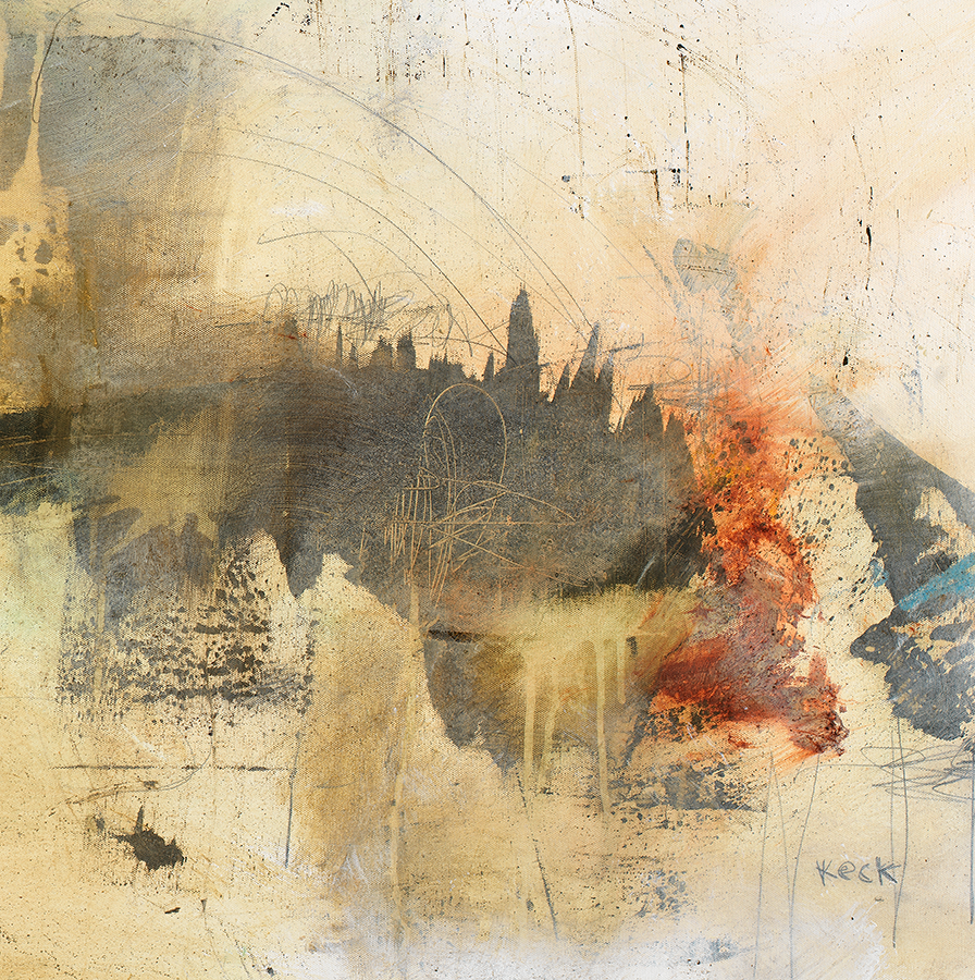 ABSTRACT CANVAS ART PRINTS BY MICHEL KECK