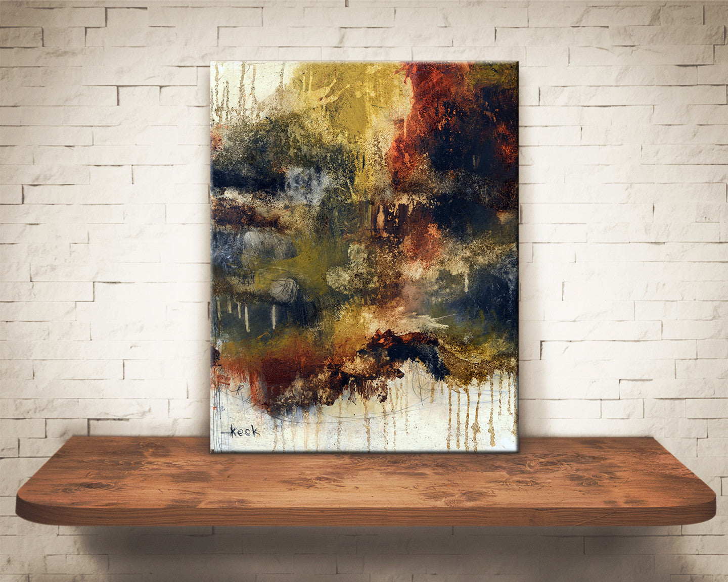 #011502 <br> I Think I Know What I Need To Do <br> Canvas Art Print