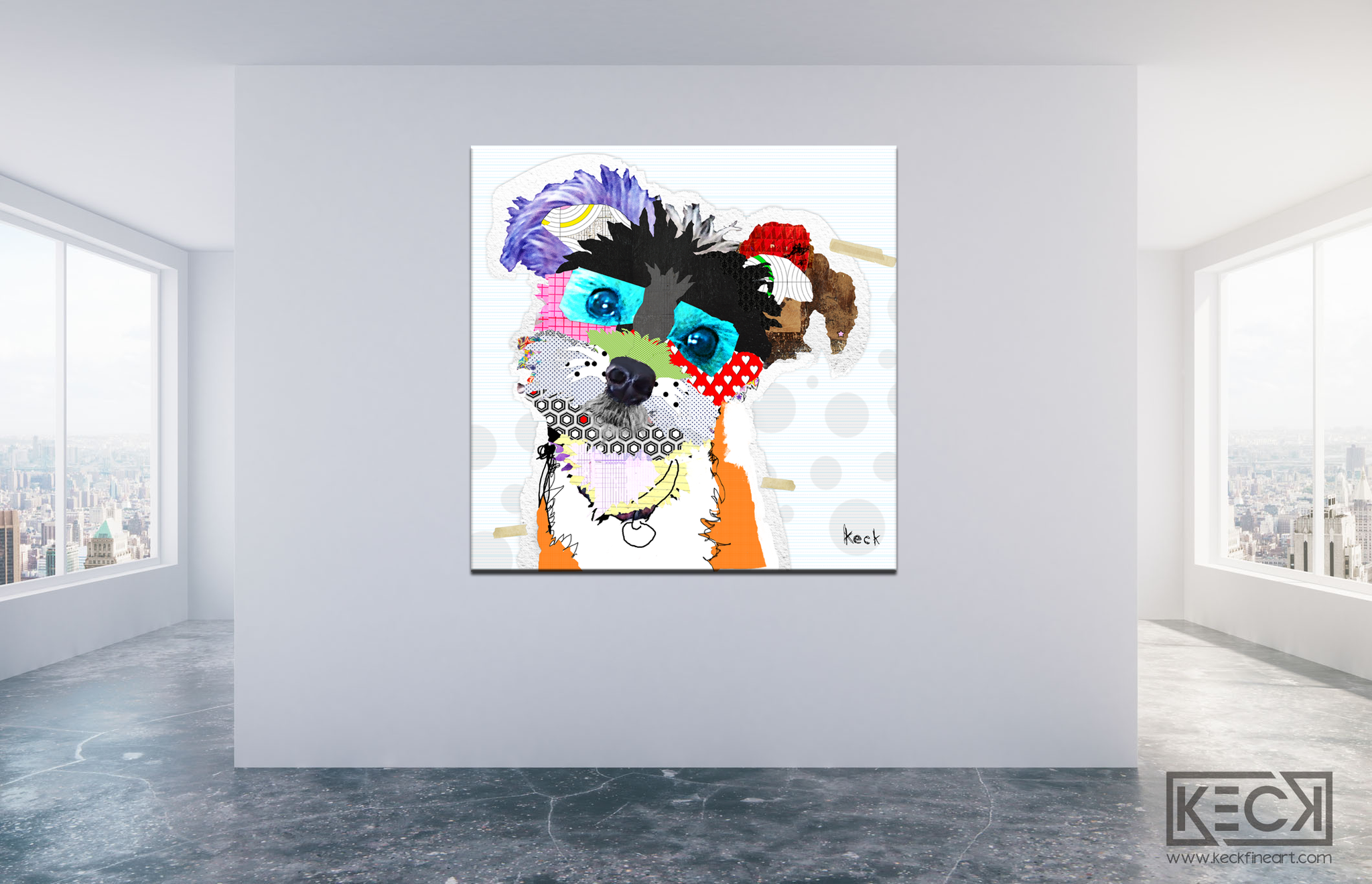 #011701 <br> Snorkie <br> Dog Art Canvas Print