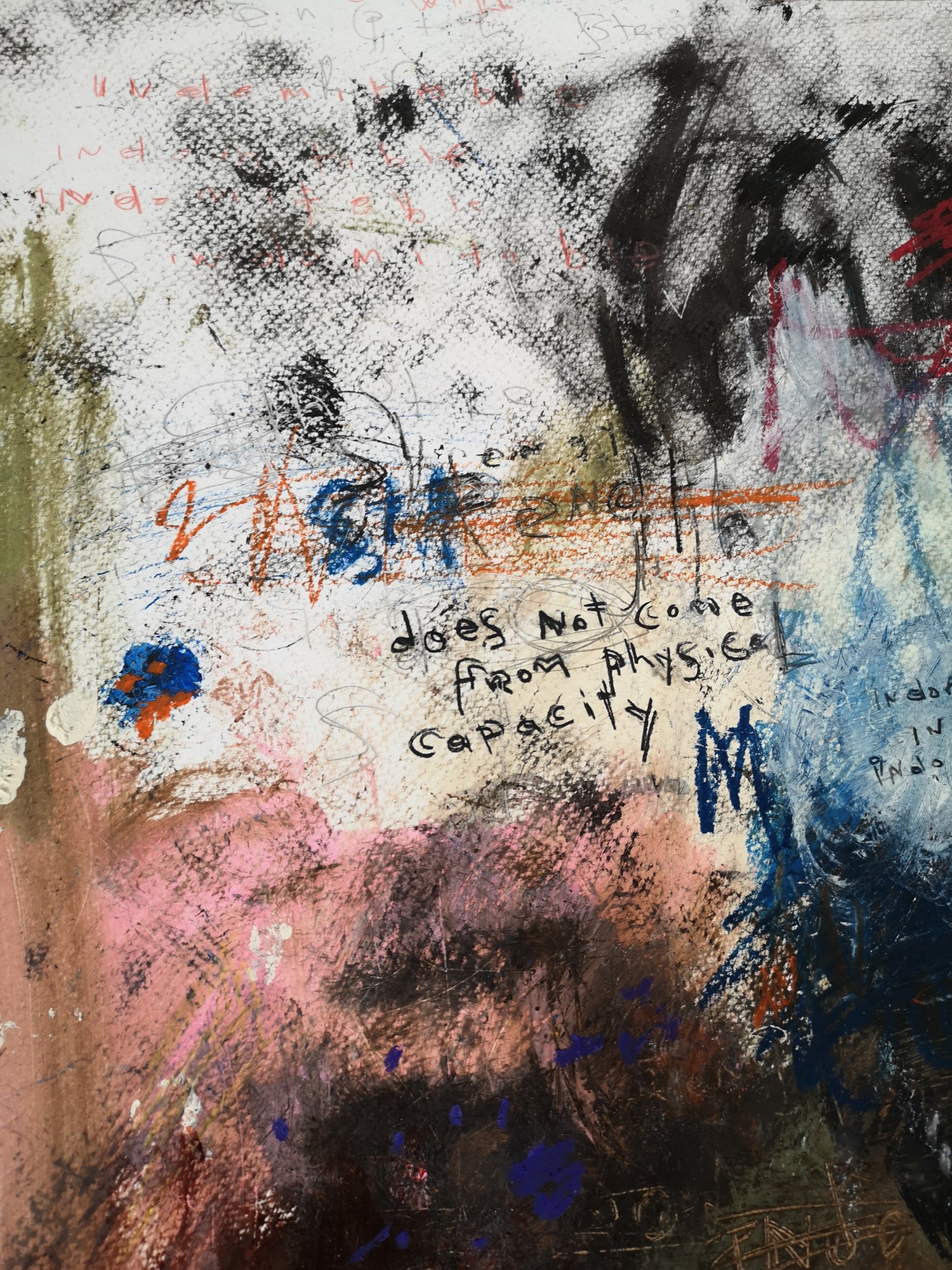 Colorful Abstract Art <br> Canvas Print <br>Indomitable