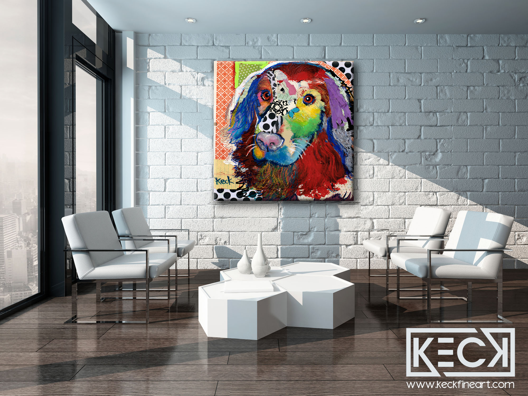 LARGE MIXED MEDIA COLLAGE ART: Oversized Collage and Mixed Media Art Prints