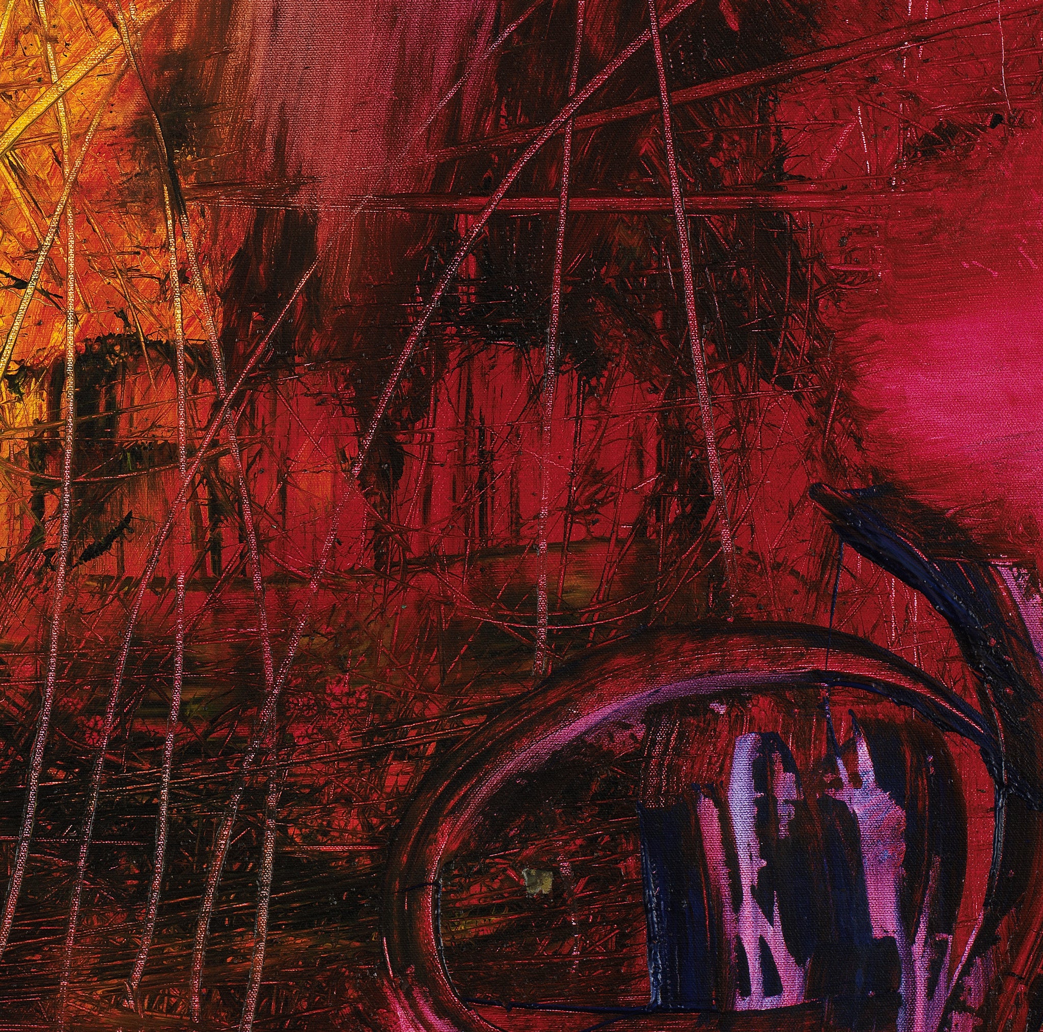 Colorful Abstract Art<br>Canvas Print<br>Untitled #030704