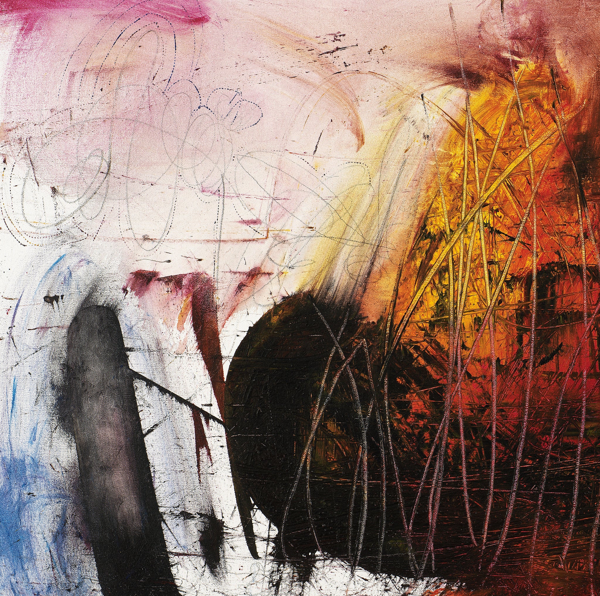 Colorful Abstract Art<br>Canvas Print<br>Untitled #030704