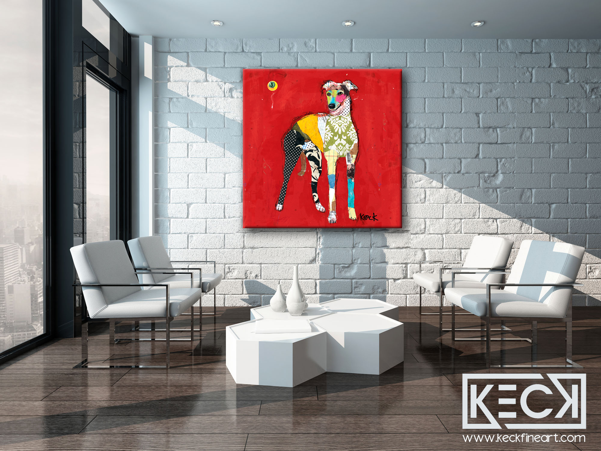 LARGE MIXED MEDIA COLLAGE ART: Oversized Collage and Mixed Media Art Prints