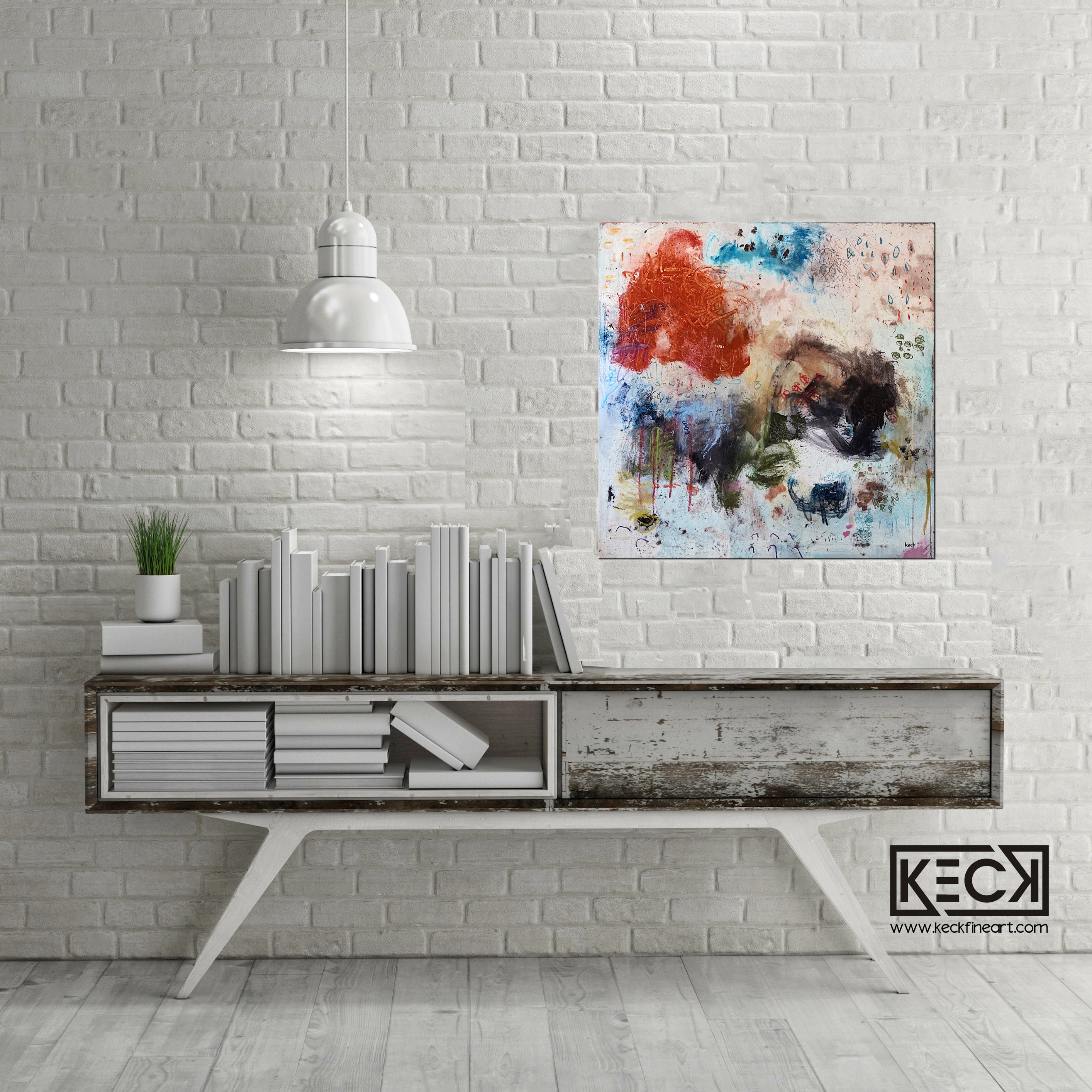 #032002 <br> Eight (III) <br> Canvas Art Print