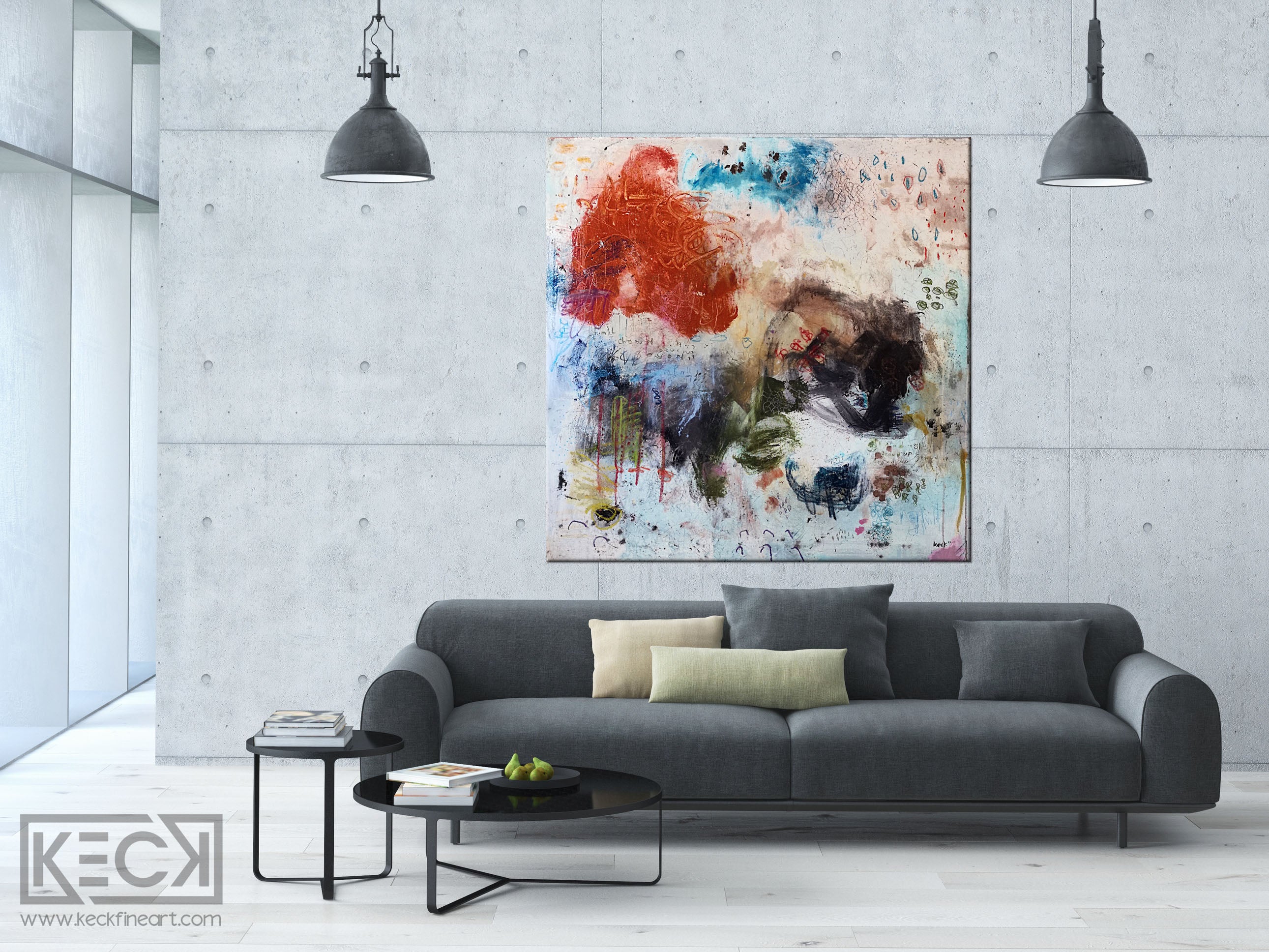 #032002 <br> Eight (III) <br> Canvas Art Print