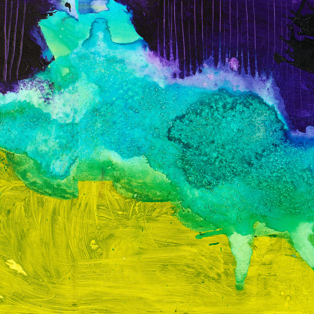 Bold, Vibrant & Moody<br> Abstract Art Canvas Print<br>In The Quiet Between