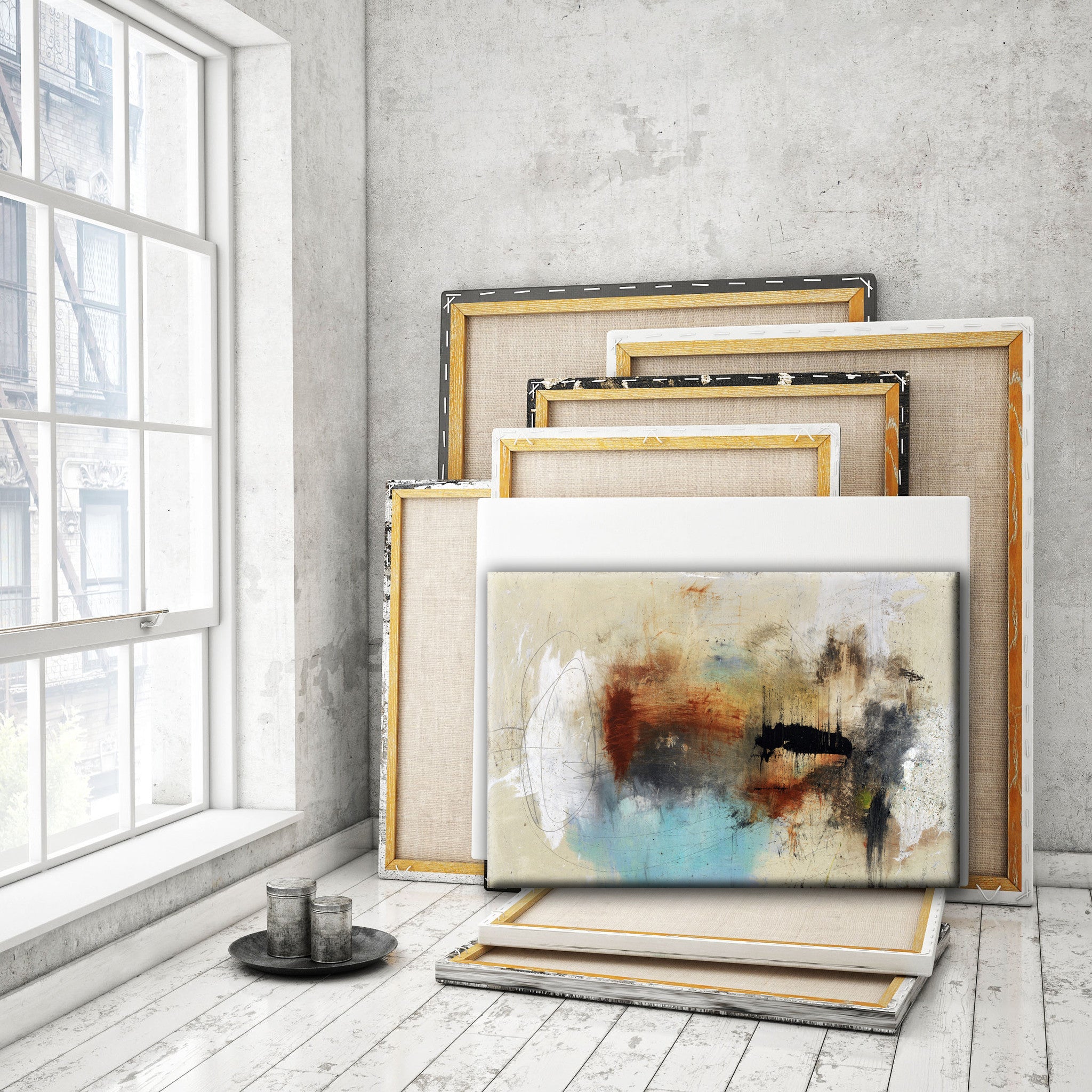#040801 <br>  In Spite of Everything <br> Canvas Art Print