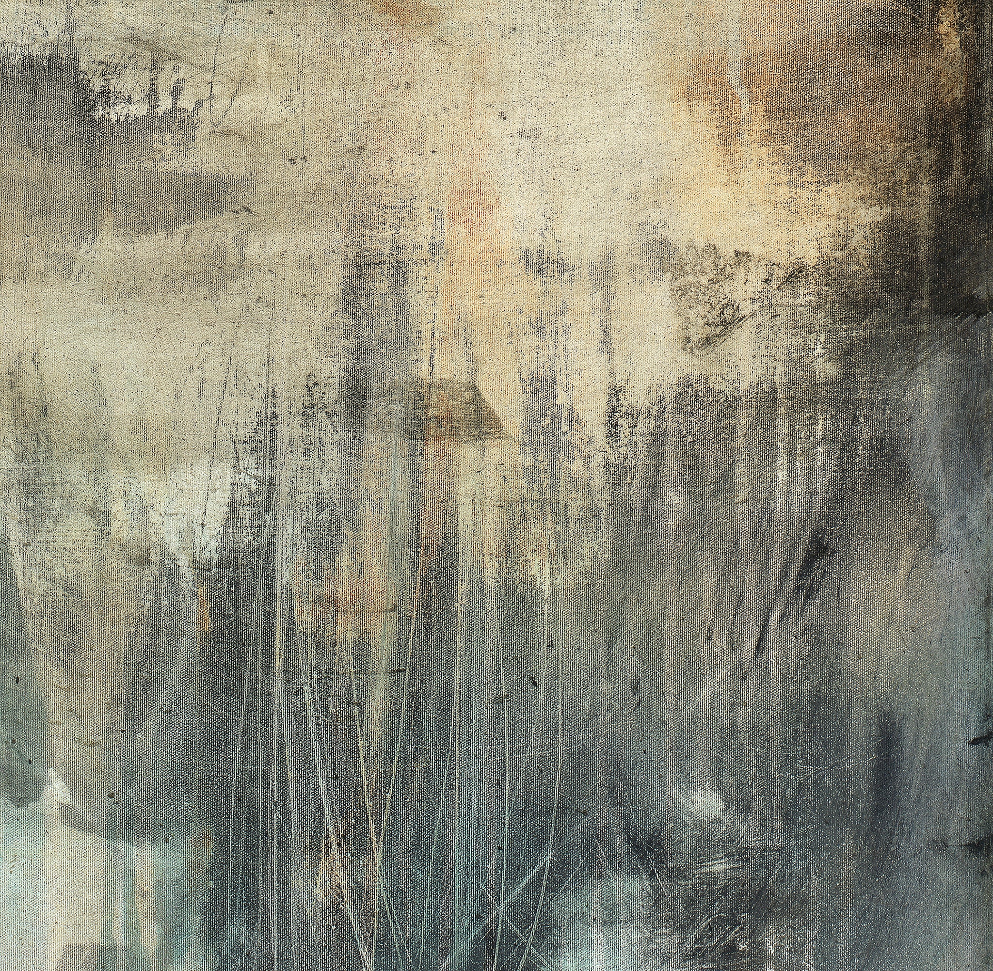 #040807 <br> Abstract Art Canvas Print <br> Title: Sadly Mistaken