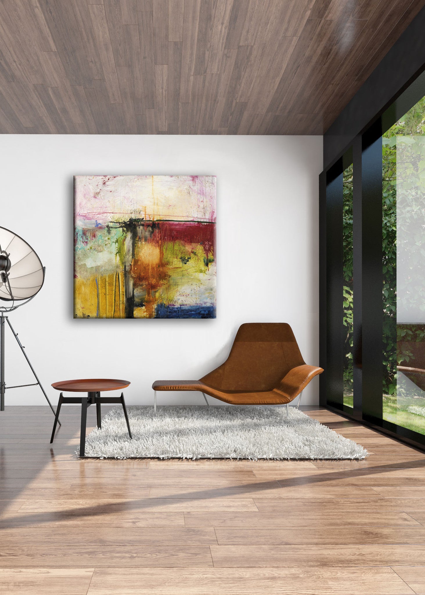 #040808 <br> Room For Thought <br> Canvas Art Print