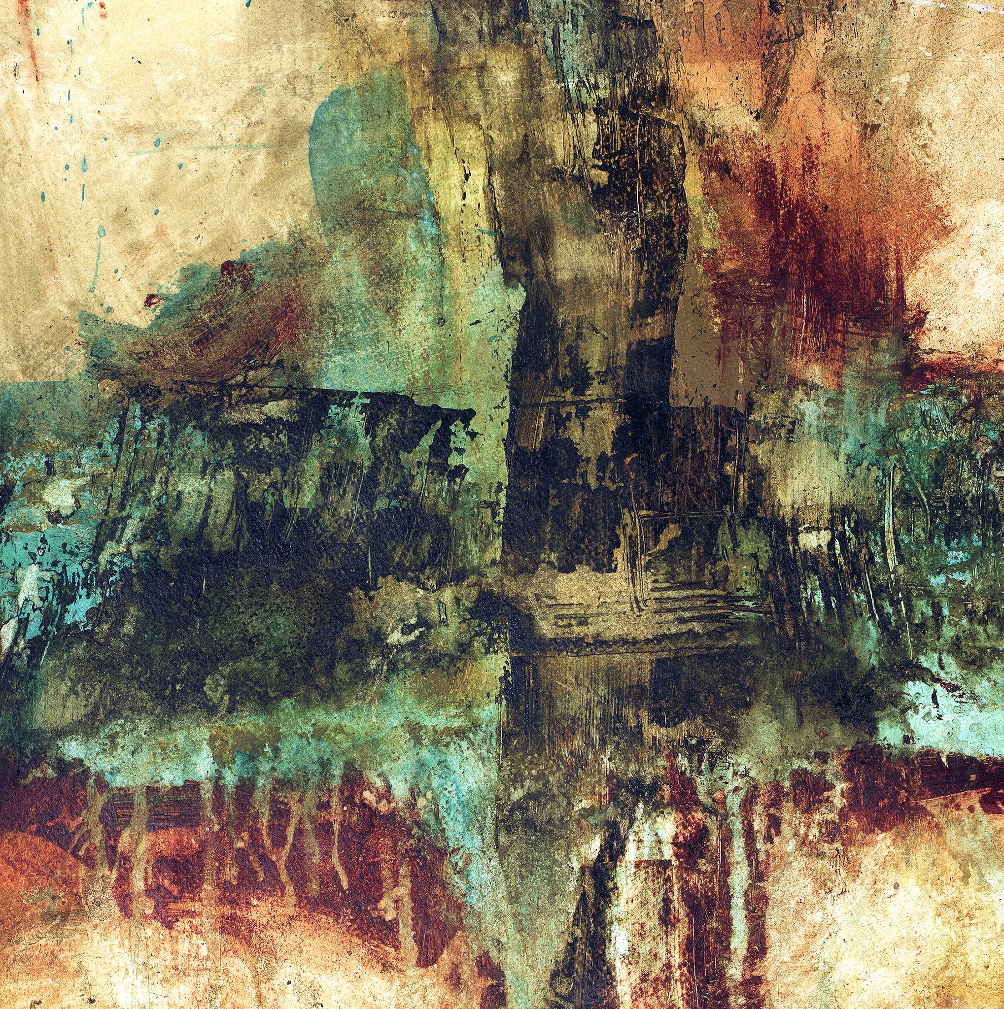 Abstract Cross Art <br>Canvas Print