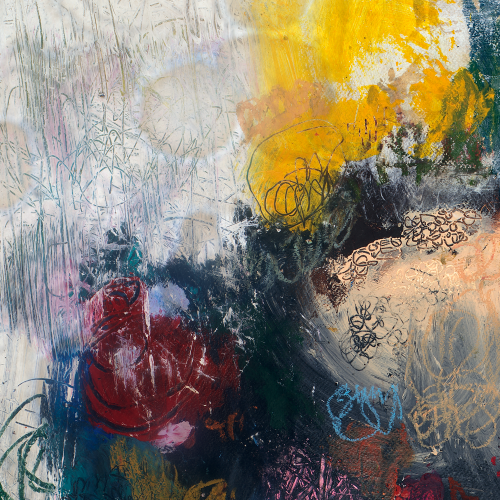 Colorful Abstract Art<br>Canvas Print <br> Worth Fighting For
