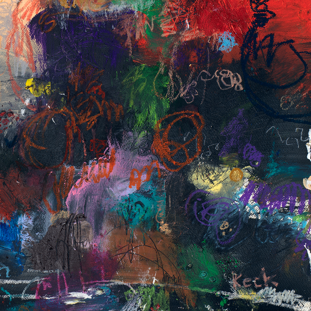 Colorful Abstract Art<br>Canvas Print <br> Worth Fighting For