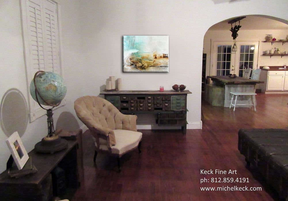 #060801 <br> Let the Chips Fall... <br> Canvas Art Print