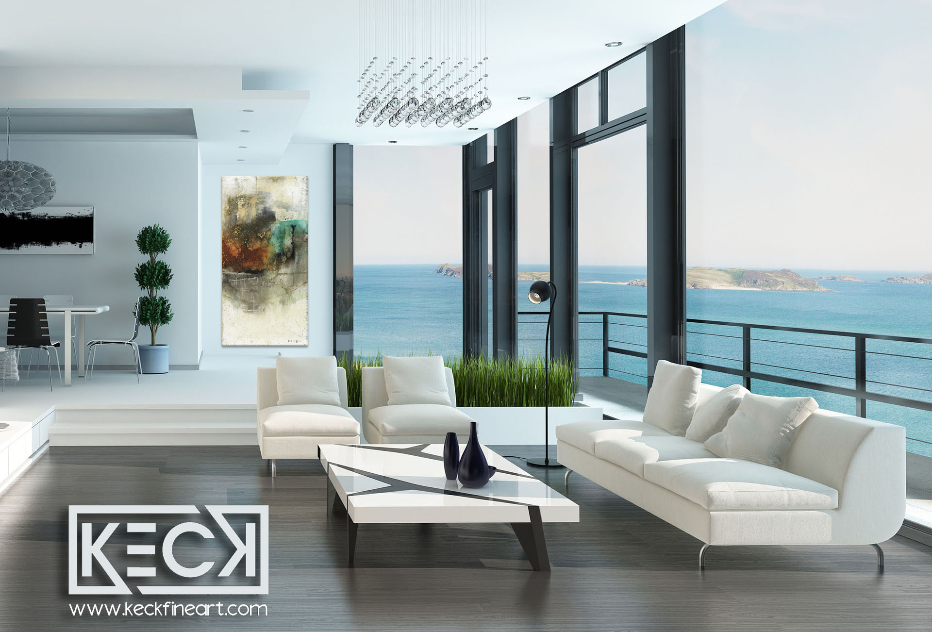 Organic, Raw & Moody<br>Abstract Art Canvas Print<br>Title: Somethings Gotta Give