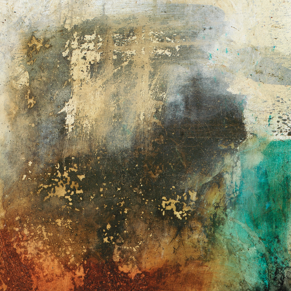 Organic, Raw & Moody<br>Abstract Art Canvas Print<br>Title: Somethings Gotta Give