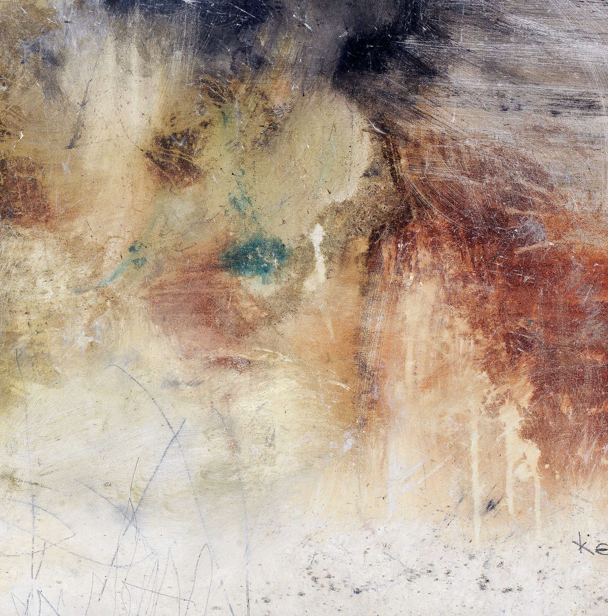 Upscale abstract art prints for high end spaces