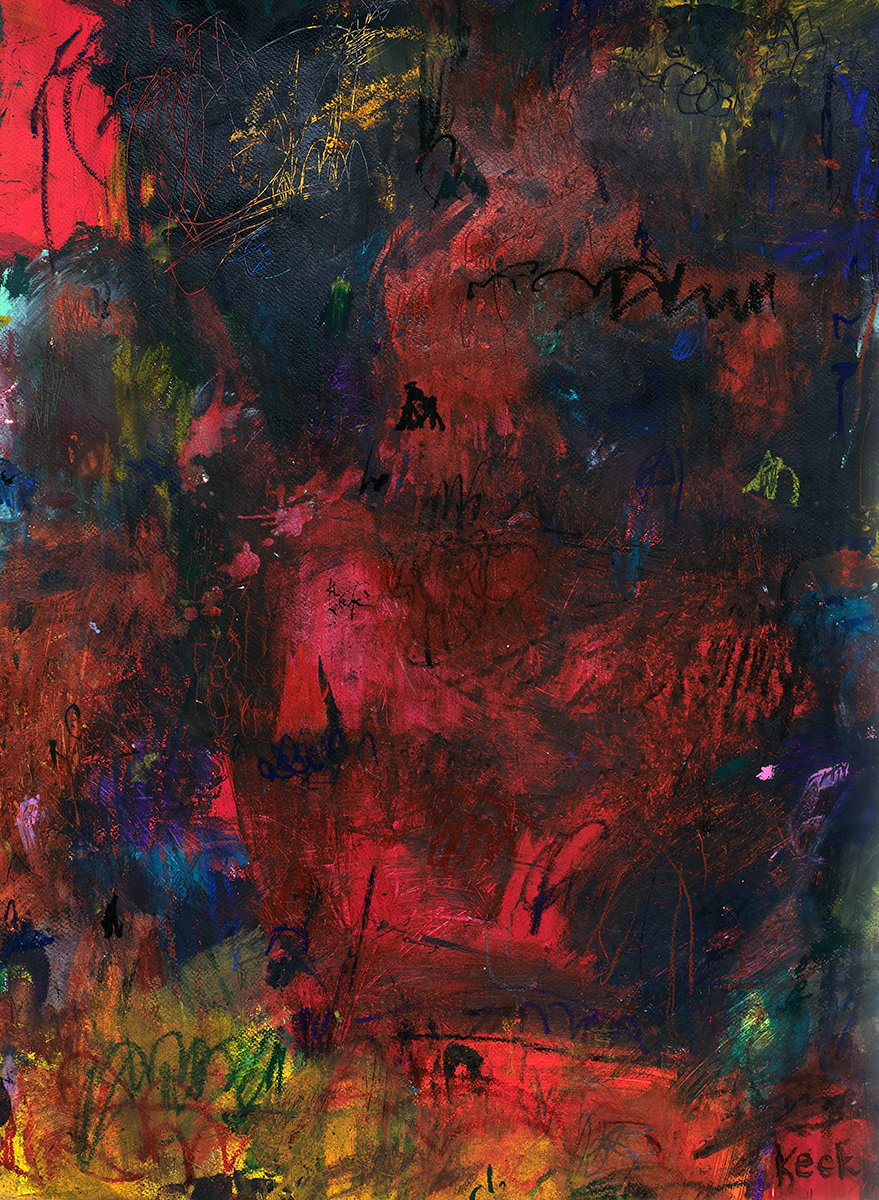 ABSTRACT CANVAS ART PRINTS BY MICHEL KECK