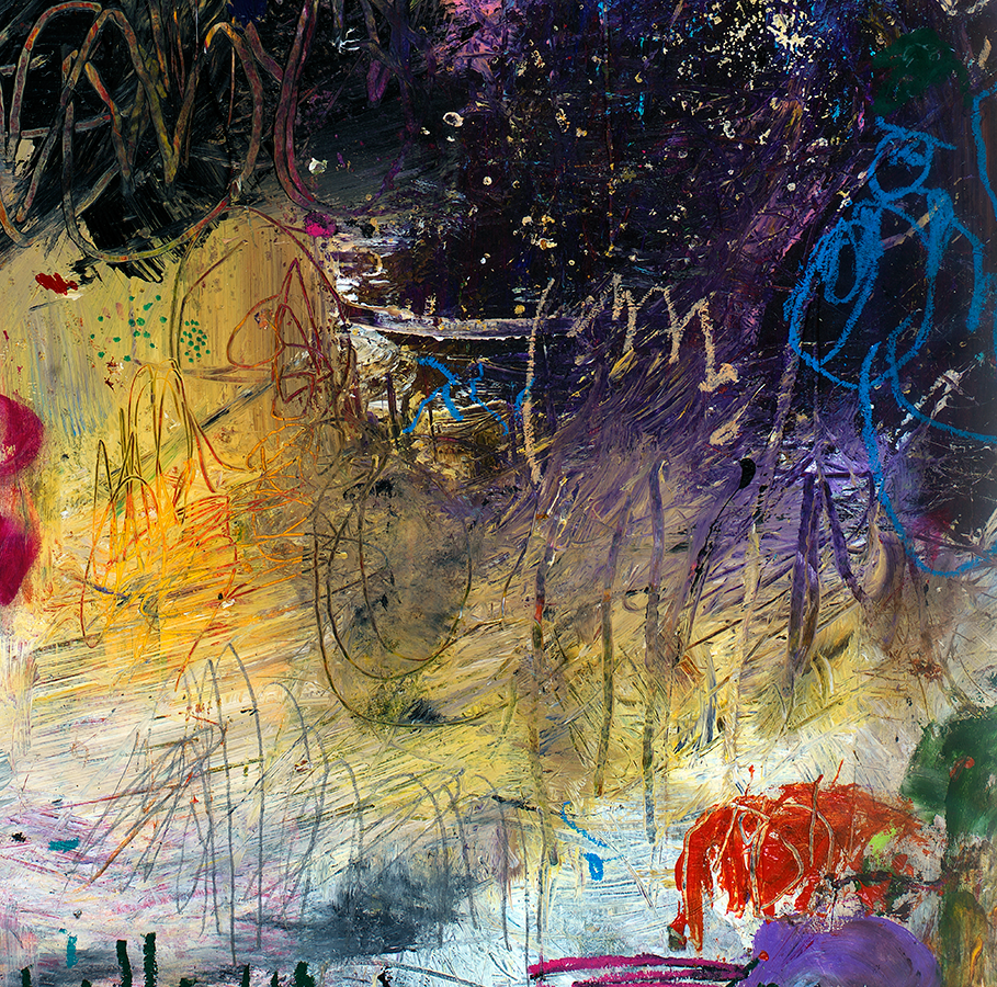 BEAUTIFUL COLORFUL ABSTRACT ART BY MICHEL KECK