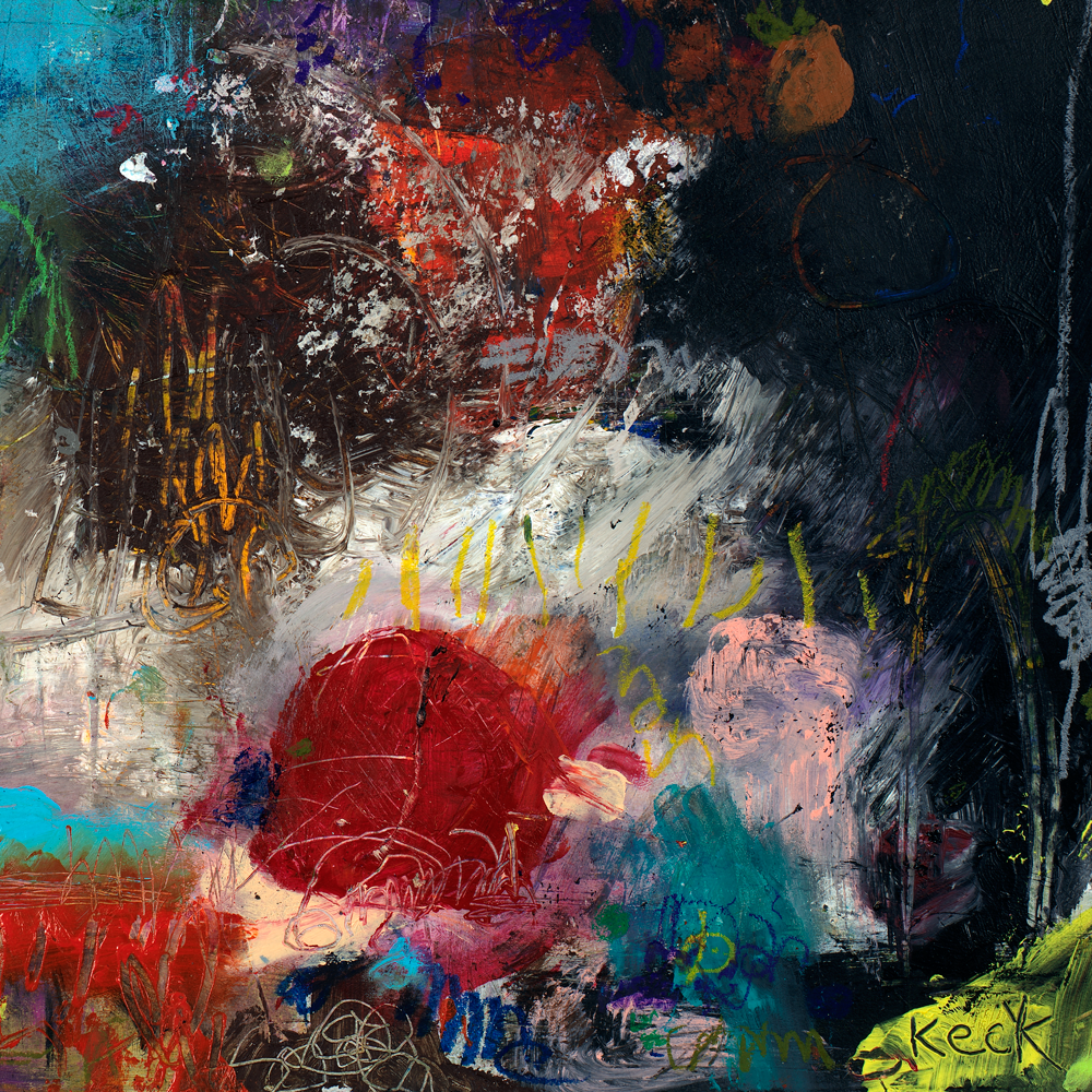 Colorful Abstract Art<br>Canvas Print <br> Faith and Patience