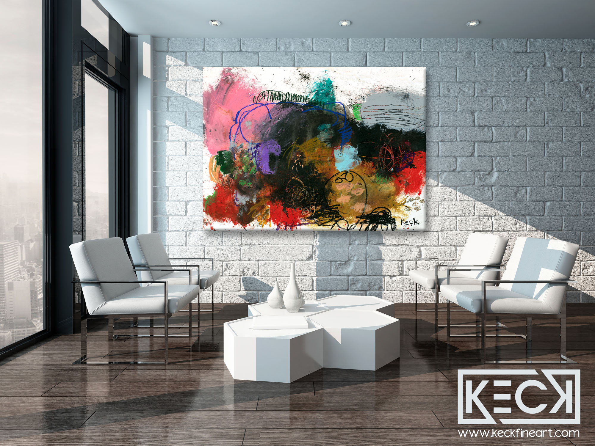 #061227 <br> Two Angry Stubborn Fools <br> Canvas Art Prints