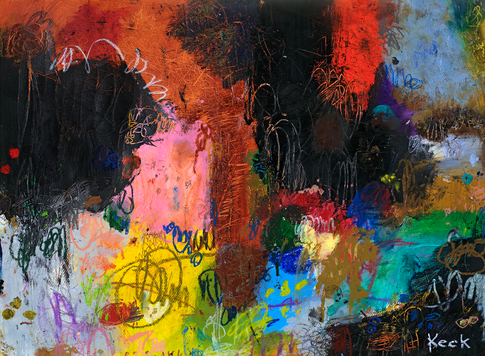 COLORFUL ART GALLERY: Huge selection of bold and colorful modern abstract art prints.