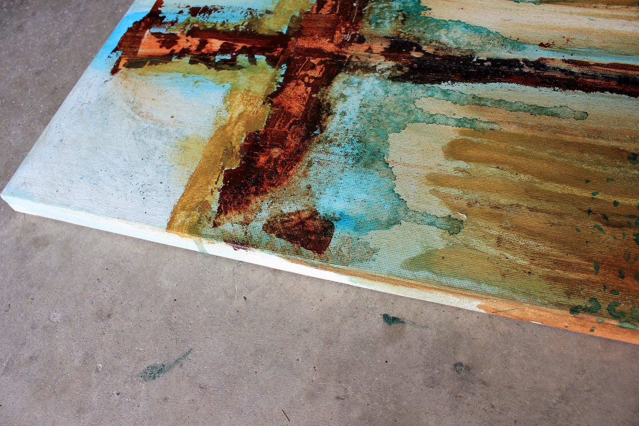 Abstract Cross Art <br>Canvas Print