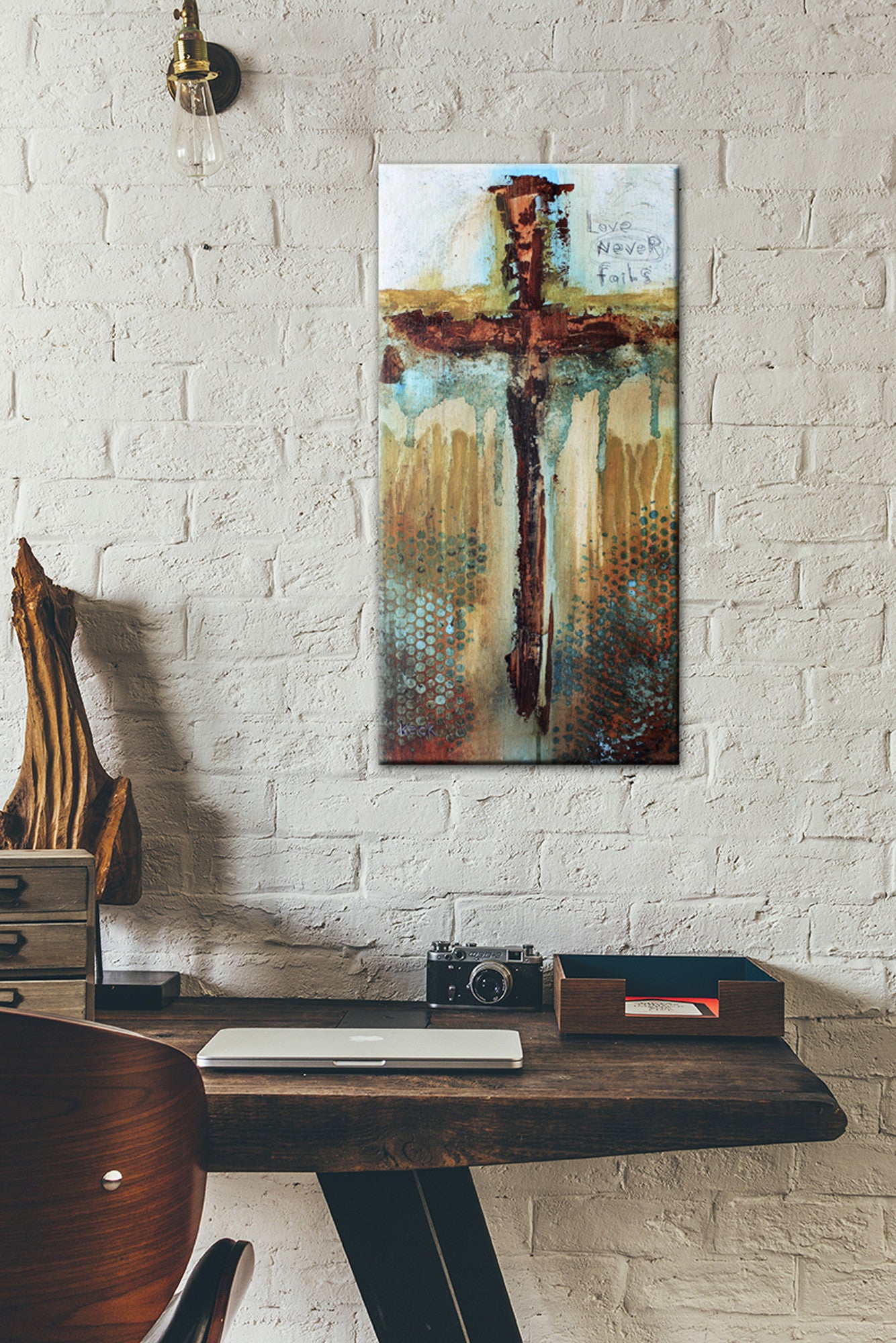 Abstract Cross Art <br>Canvas Print
